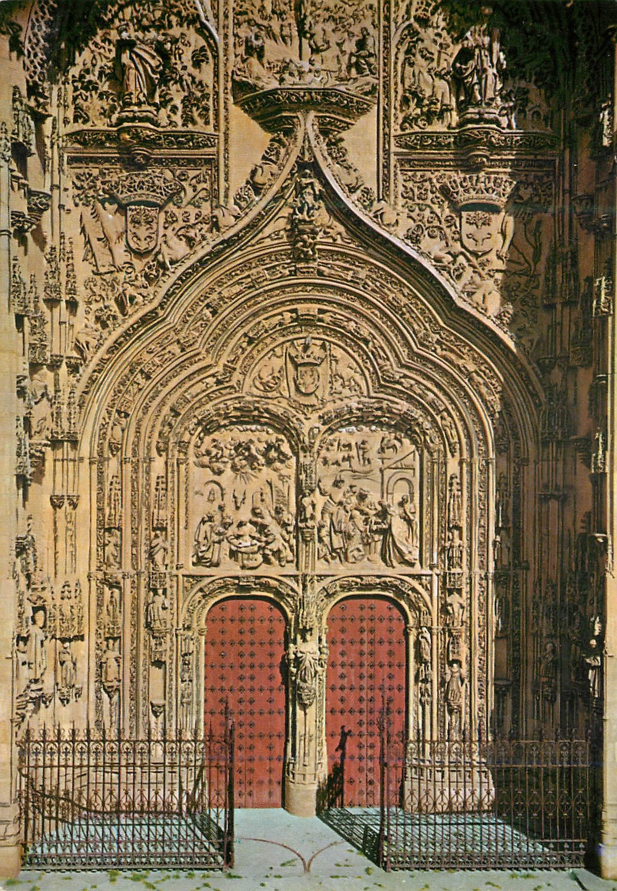 CPM Salamanca Catedral Nueva Puerta Principal