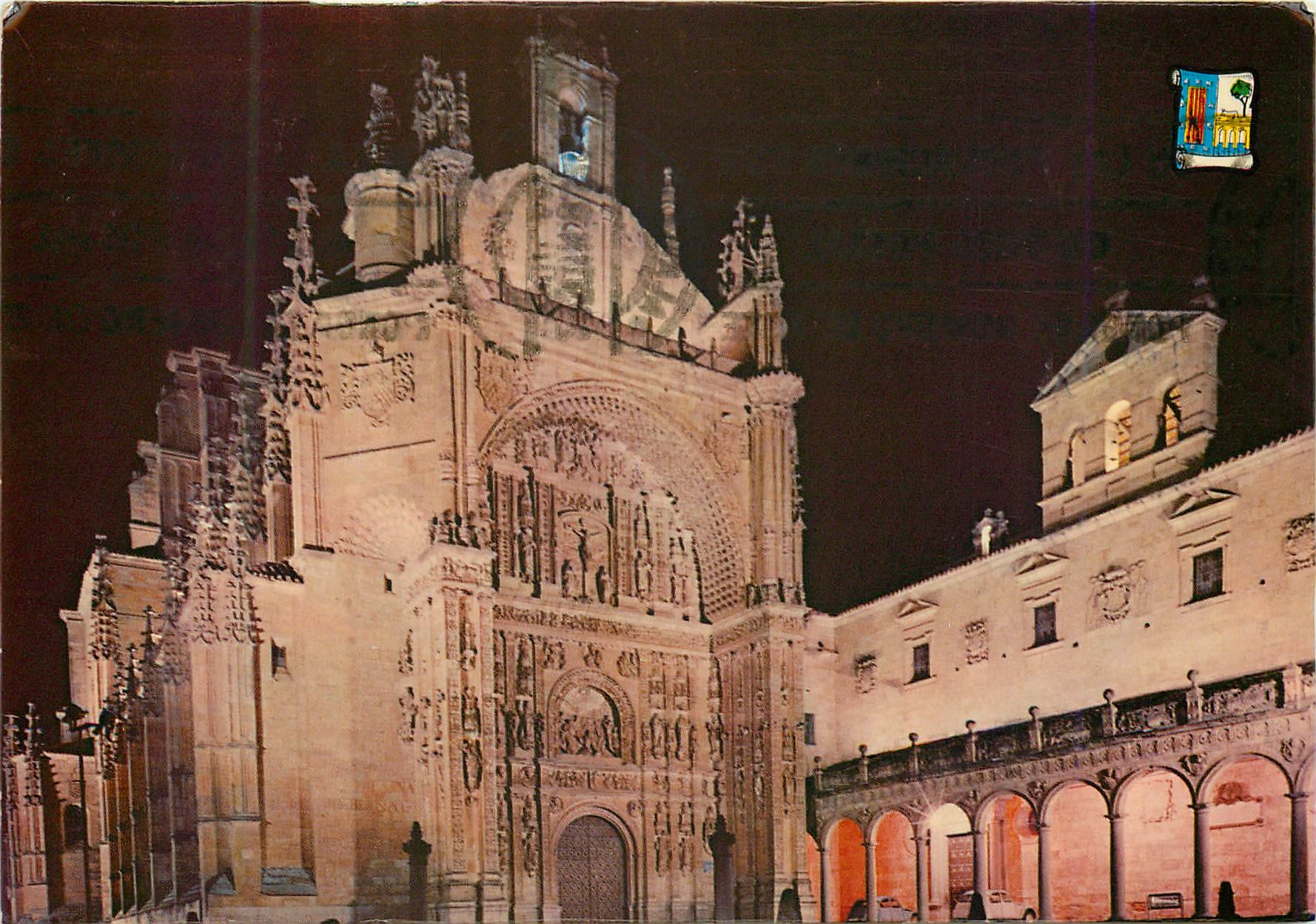 CPM Salamanca couvent saint etienne vue nocturne