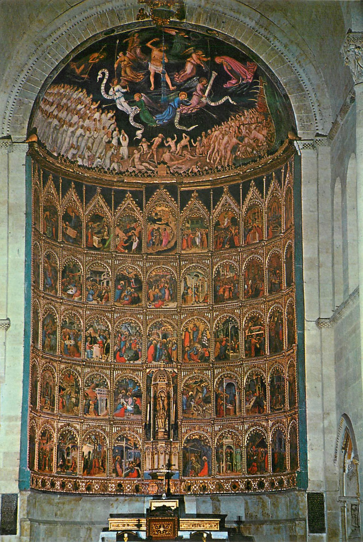 CPM Salamanca tableau de la cathedrale de vieille