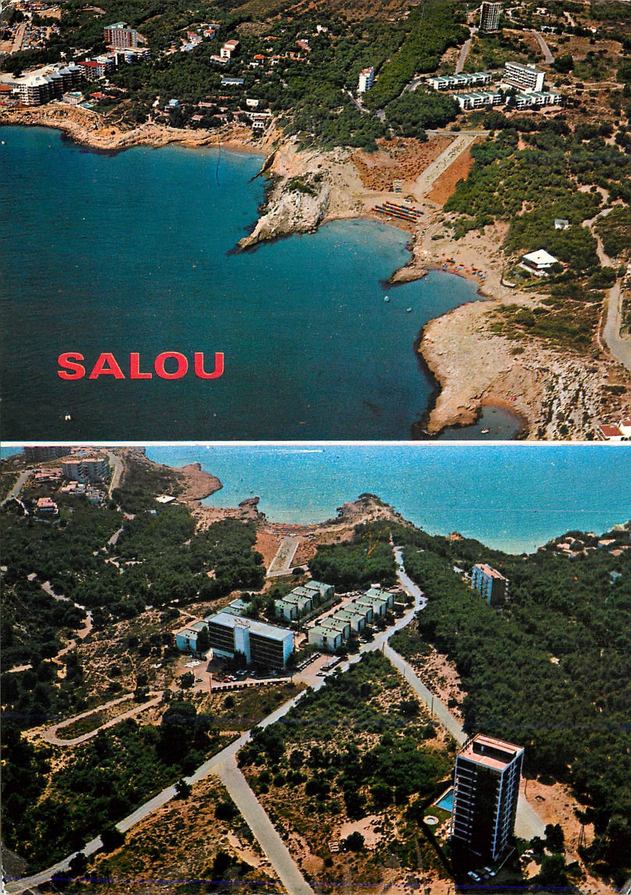 CPM Salou (Costa dorada) costa dorada vue aerienne de calaviana