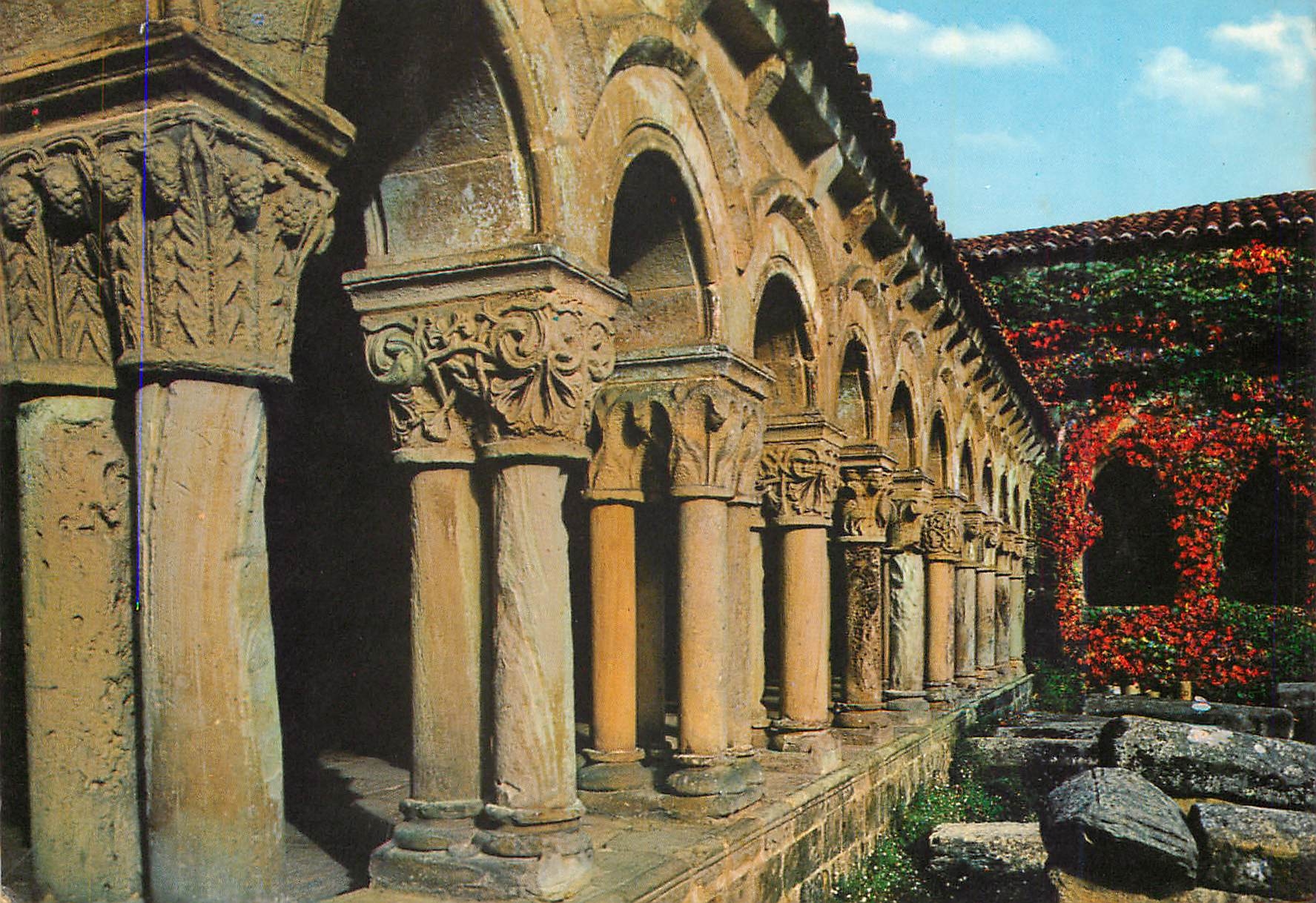 CPM Satillana del mar (santander) eglise collegiale (chapiteaux)