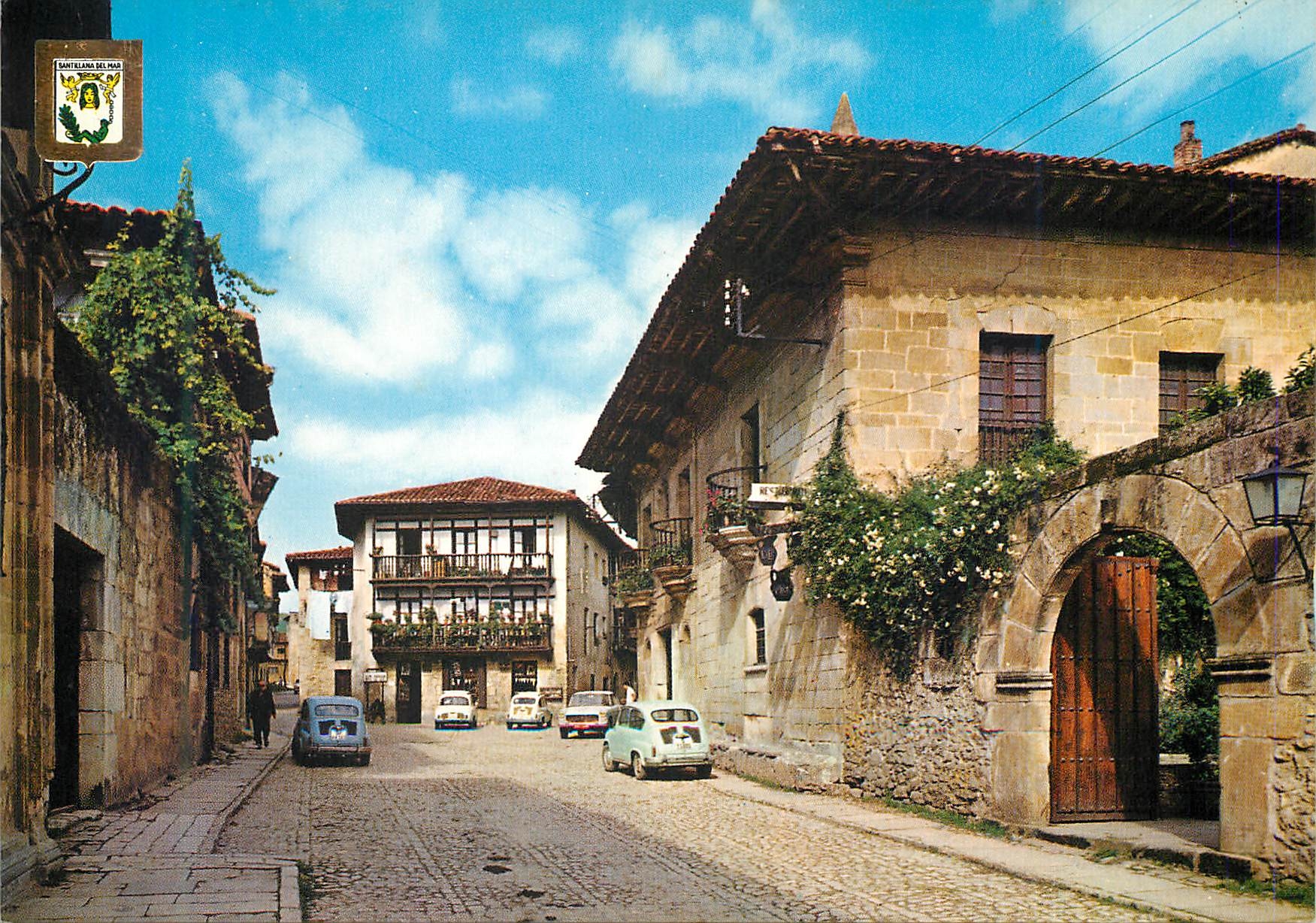 CPM Satillana del mar (santander) rue de santo dominique