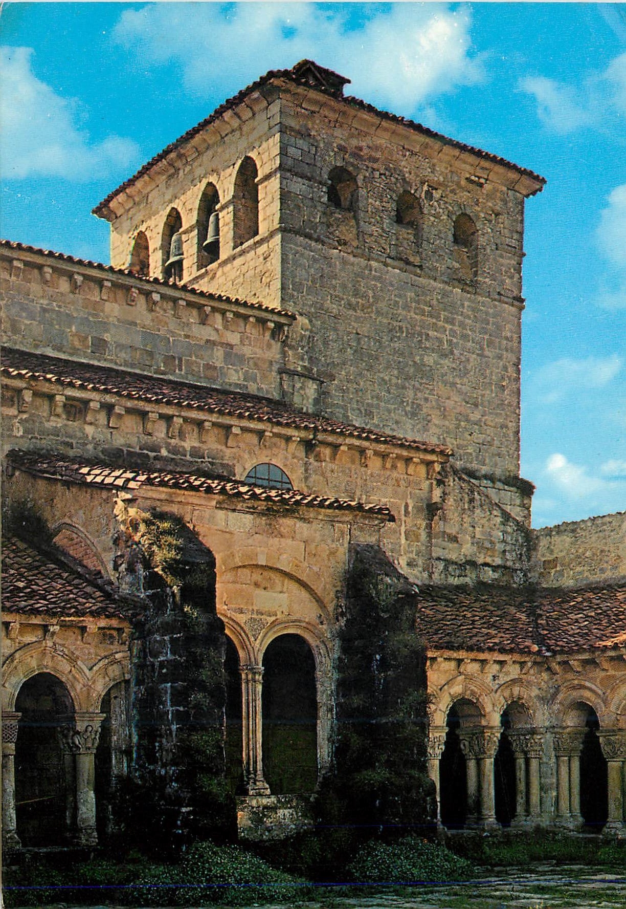CPM Satillana del mar (santander) eglise collegiale (clocher)