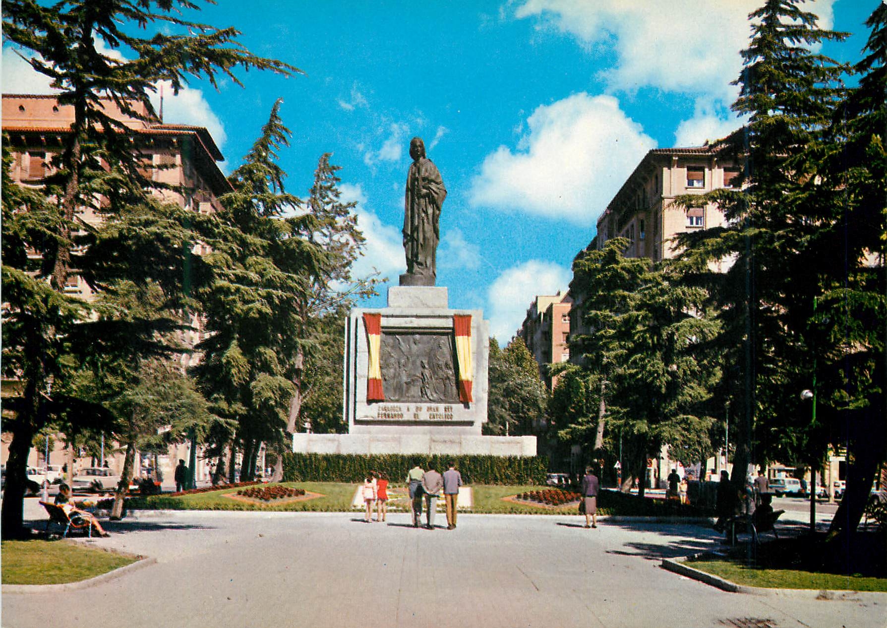 CPM Zaragoza monument a fernado el catolico