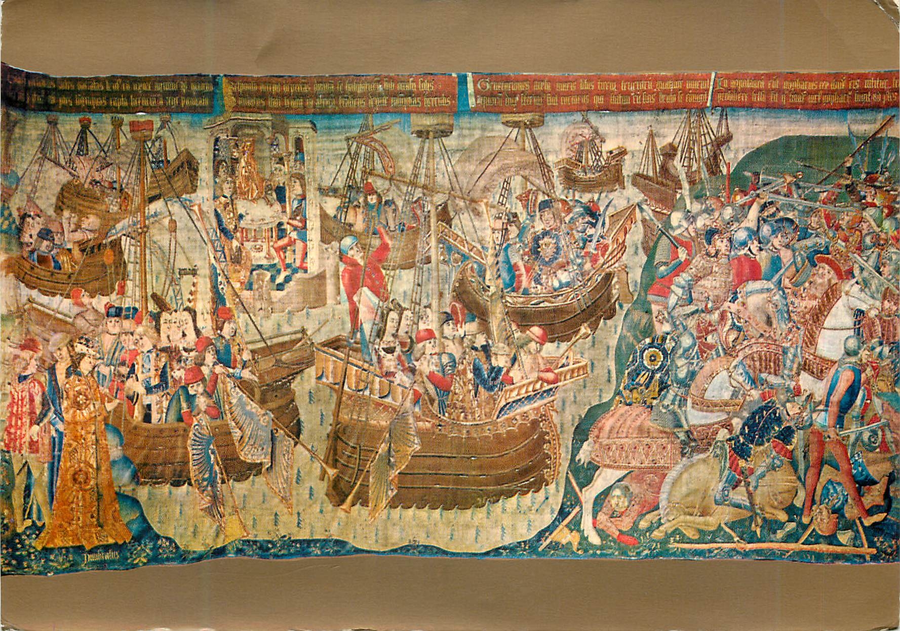 CPM Zaragoza catedral de la seo museo de tapices las naves