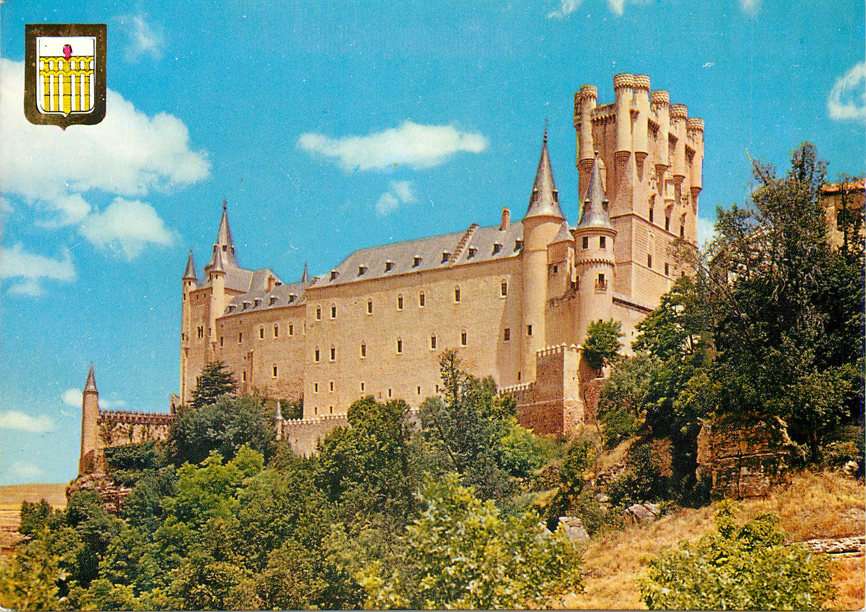 CPM Segovia imagenes escudo de oro el alcazar
