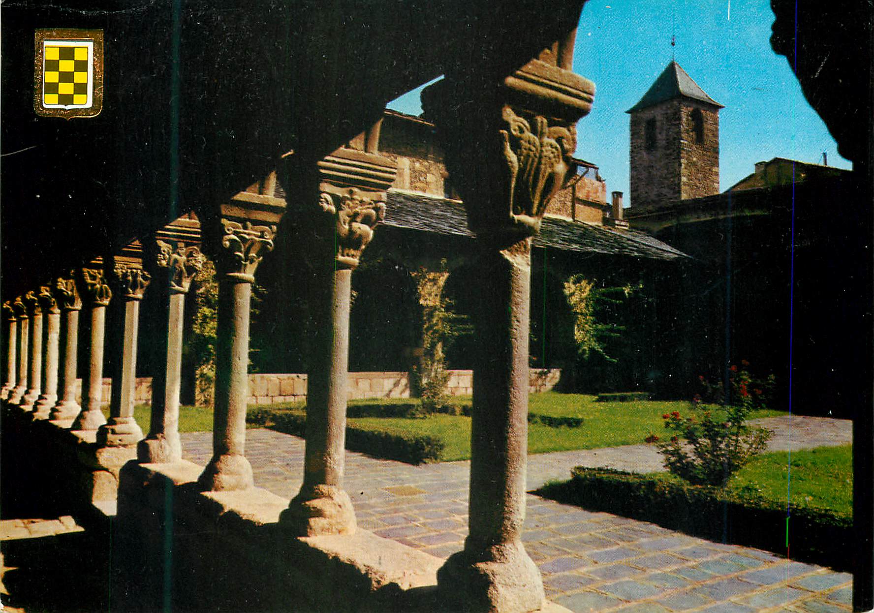 CPM Seo de urgel cloitre roman et la cathedrale