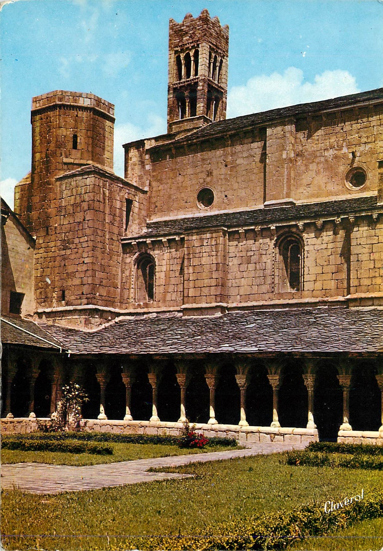 CPM Seo de urgel la cathedrale du siegle XII et cloitre