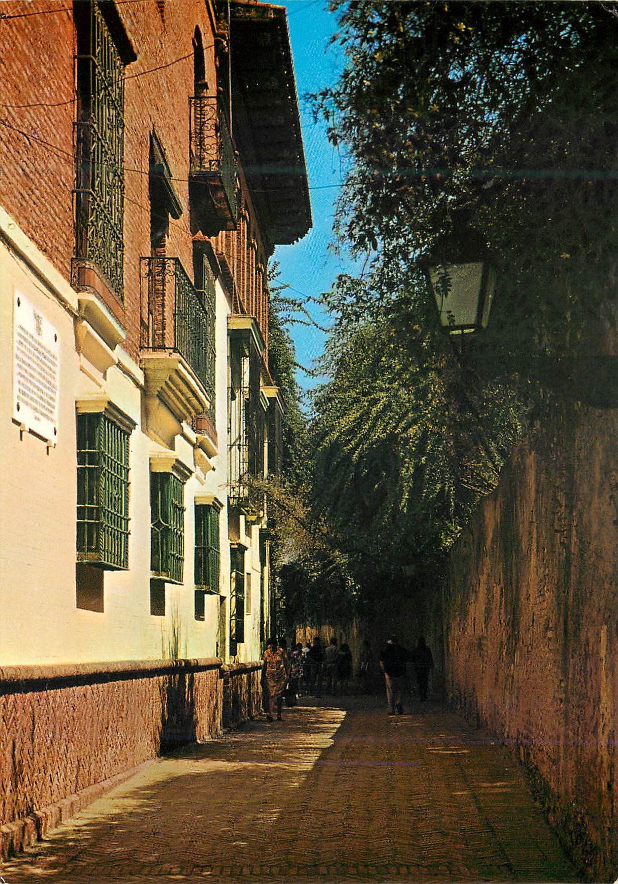 CPM Sevilla quartier de sainte croix ruelle de l'eau