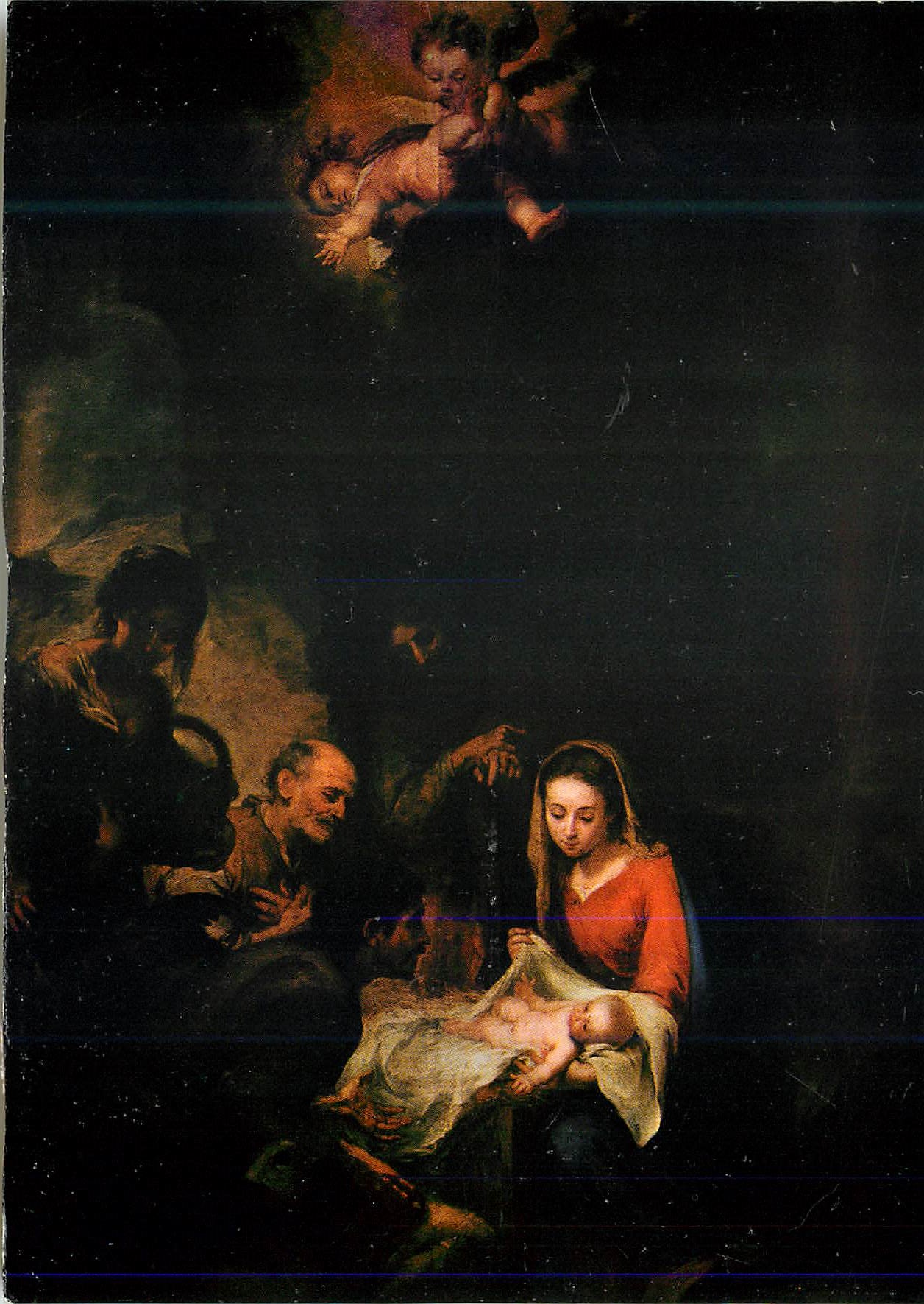 CPM Sevilla museo de bellas artes murillo adoration de lea pastores