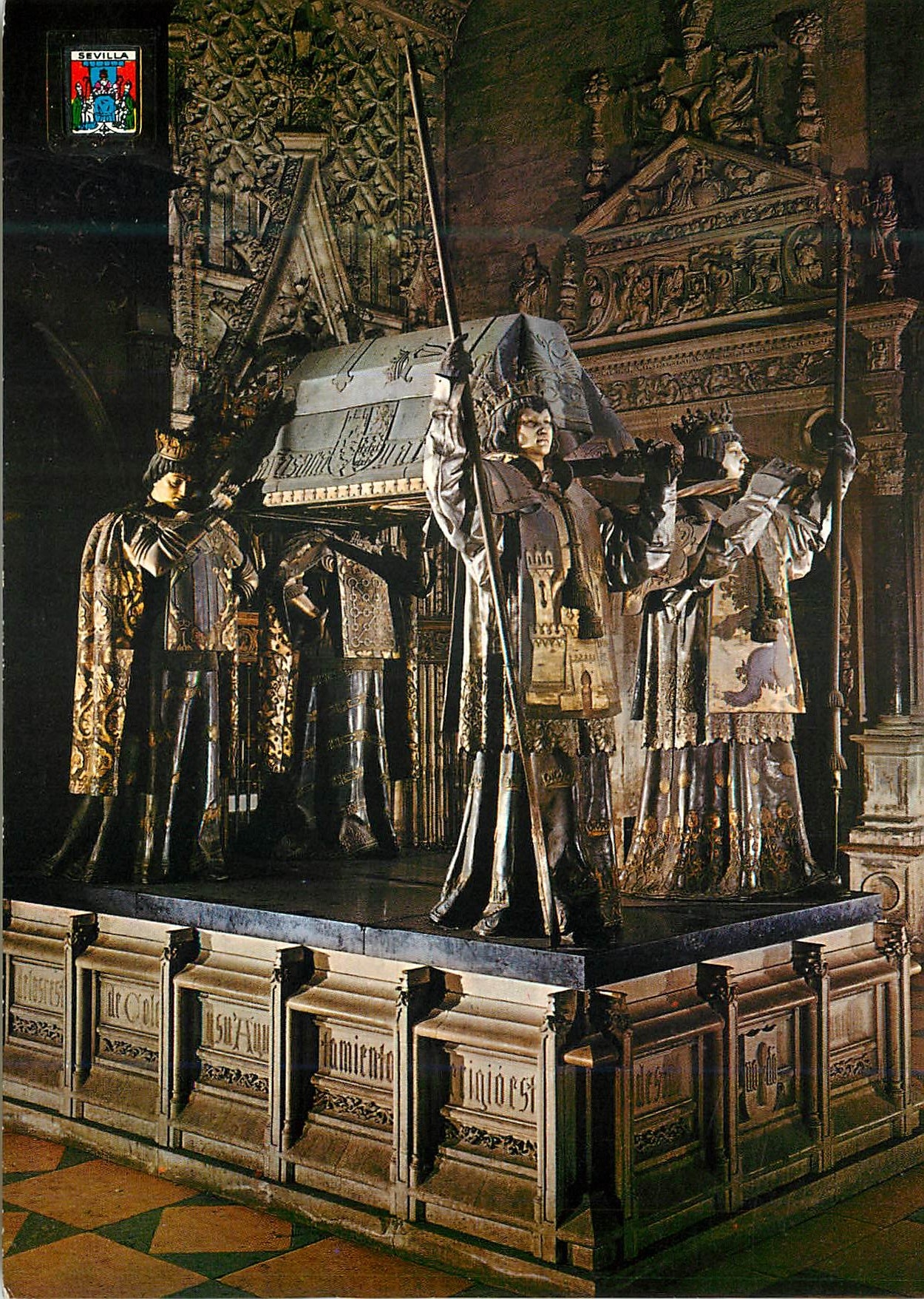 CPM Sevilla catedral monument a colon pantheon