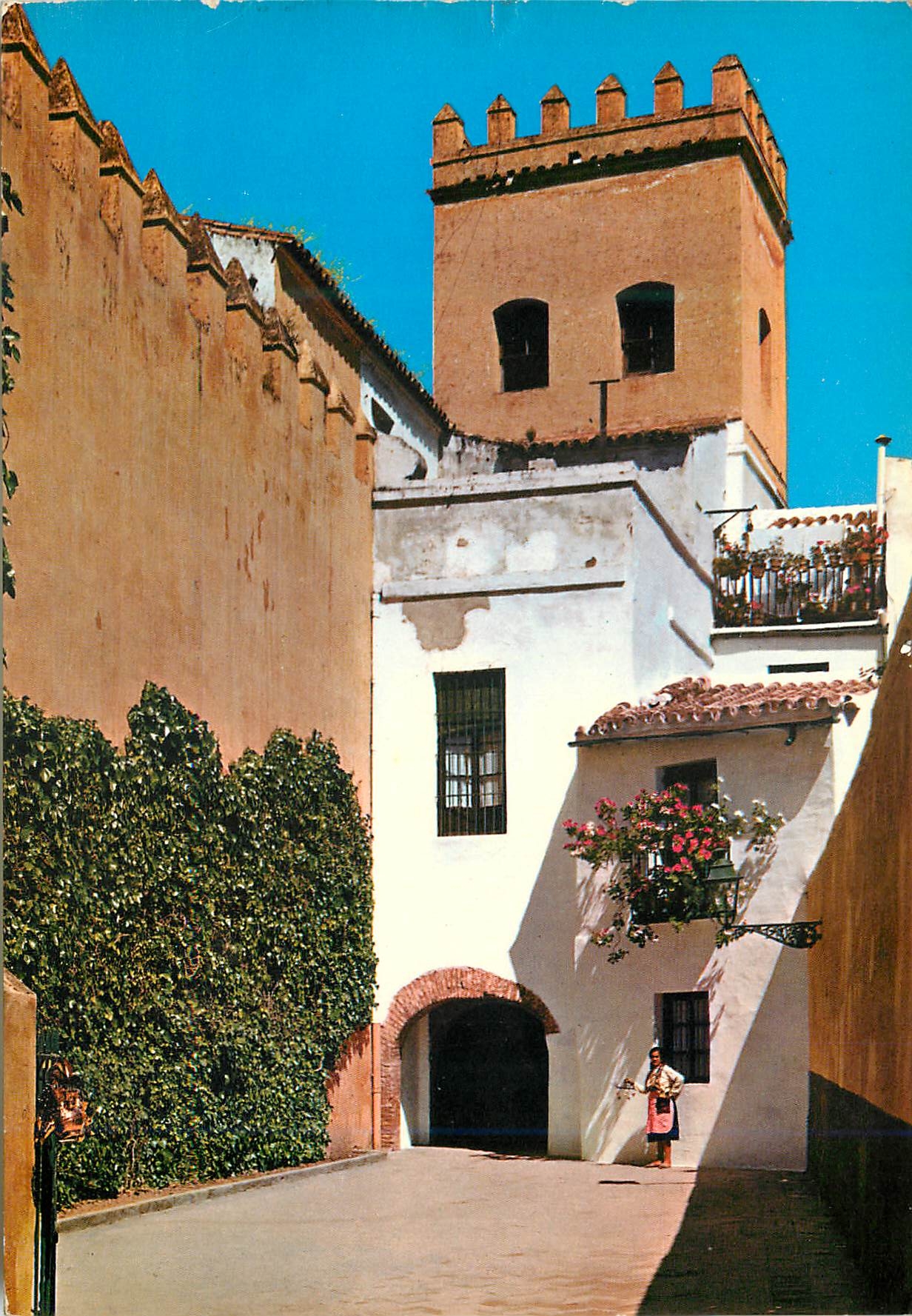 CPM Sevilla quartier de la sainte croix ruelle de la juiverie