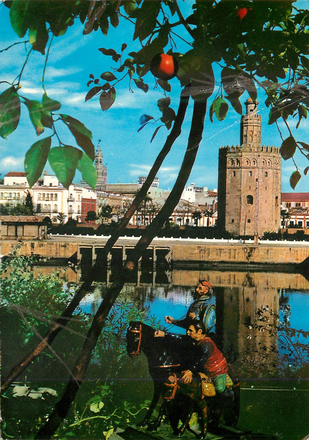 Seville — Torre del Oro et Giralda — Éditions Otto Reuse, n° 161