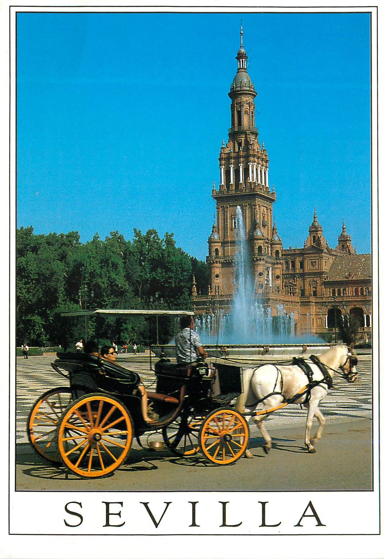 CPM Sevilla place d'espagne detail