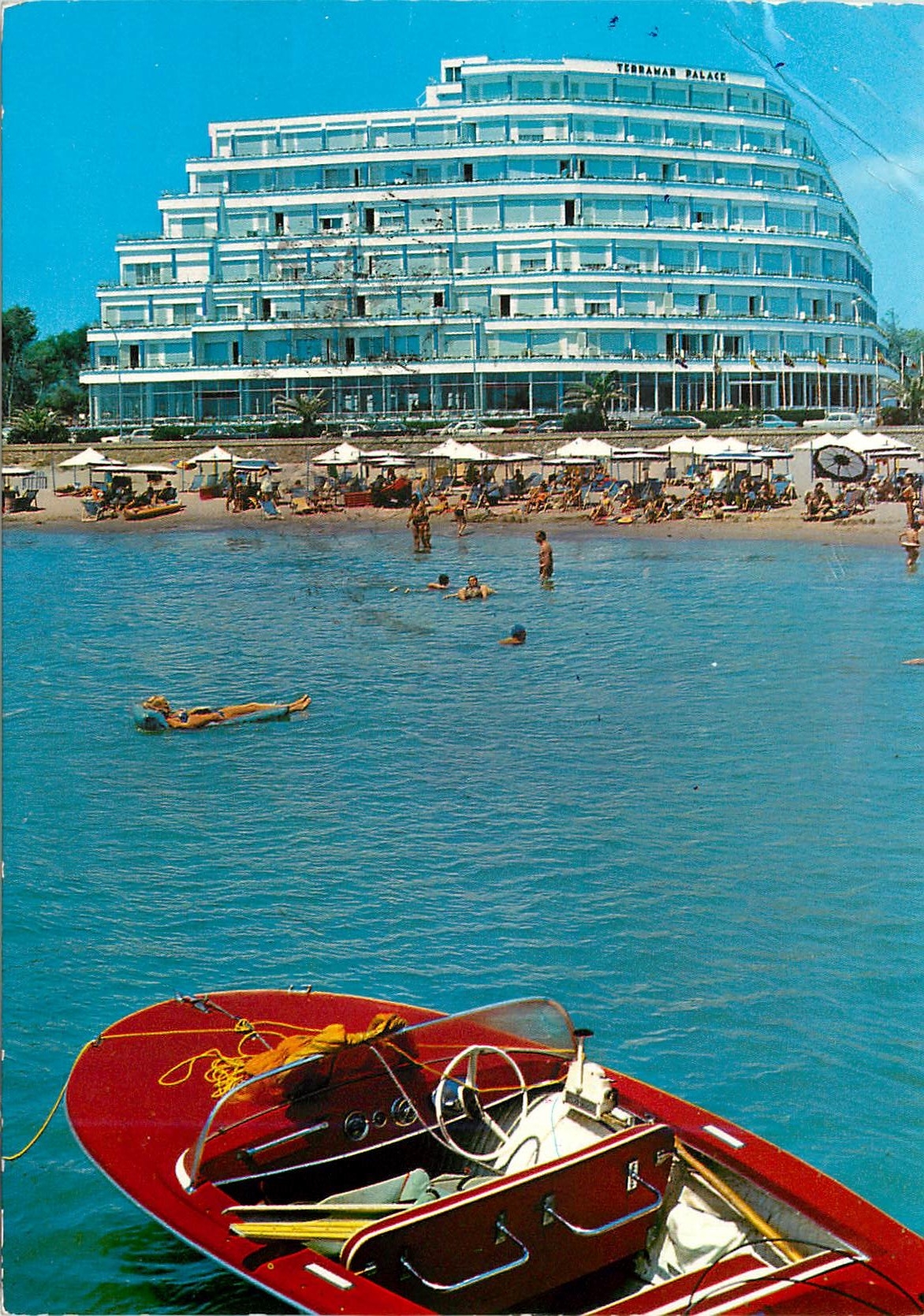 CPM Sitges hotel terramar palace costa dorada espana