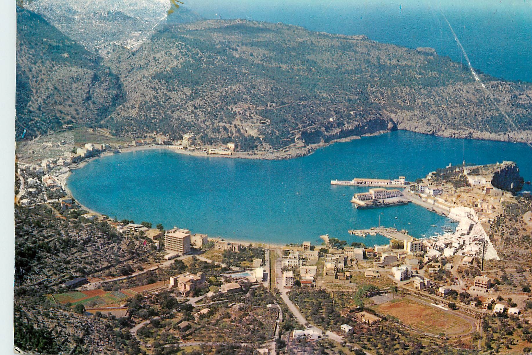 CPM Mallorca (baleares) espana soller vista aerea del puerto