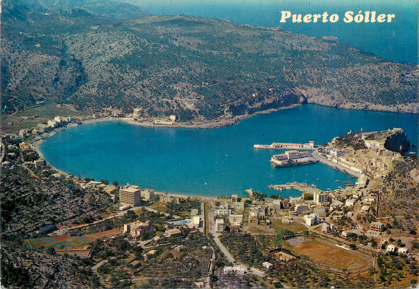 CPM Mallorca (baleares) espana soller vista aerea del puerto
