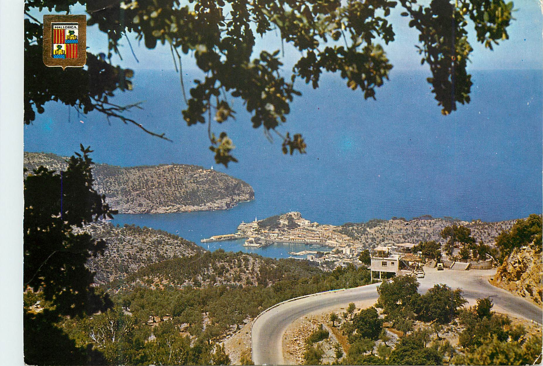 CPM Puerto de soller mallorca (baleares) vue panoramique