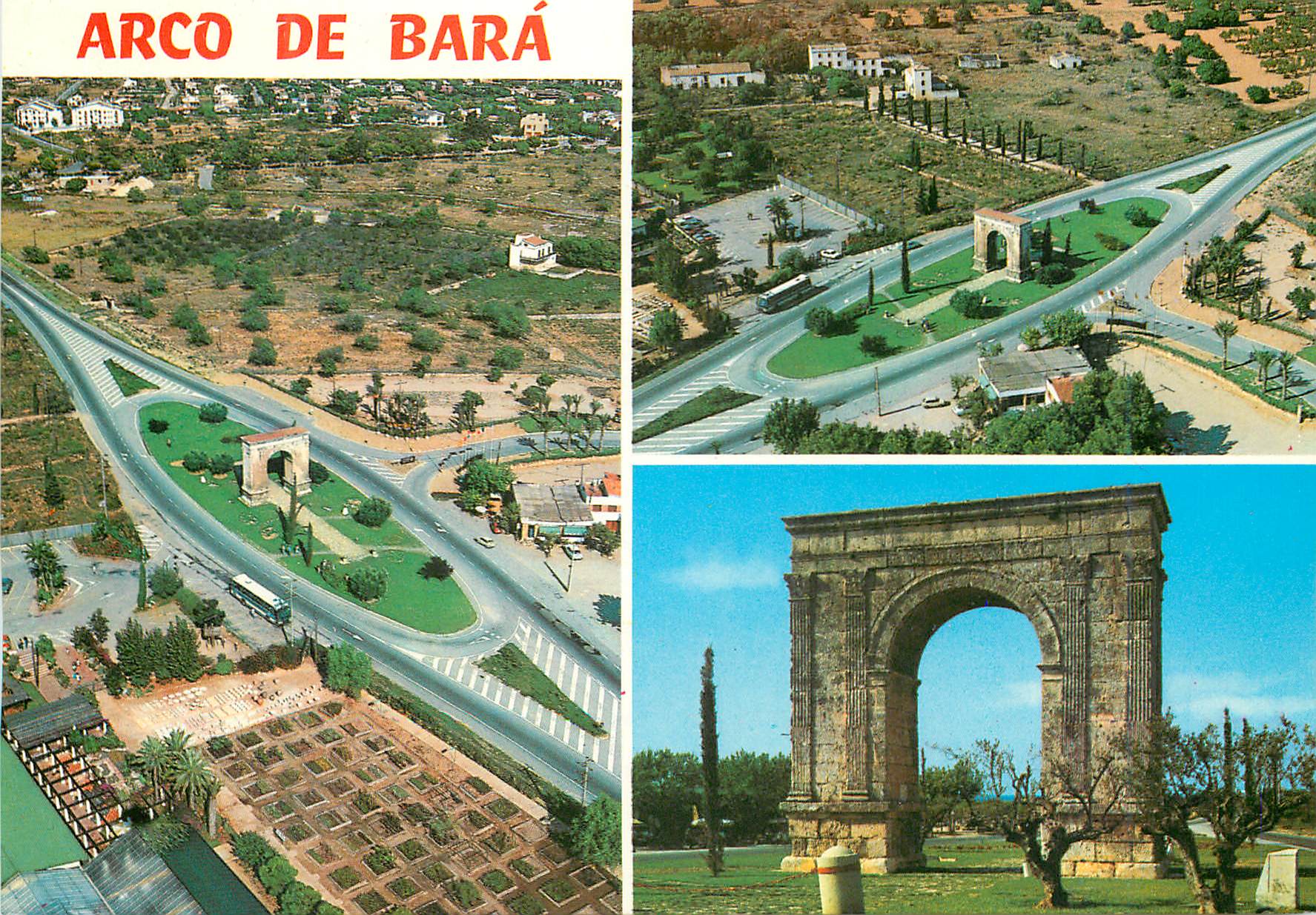 CPM Tarragona (Costa Dorada) Plusieurs detail du Arc de Bara