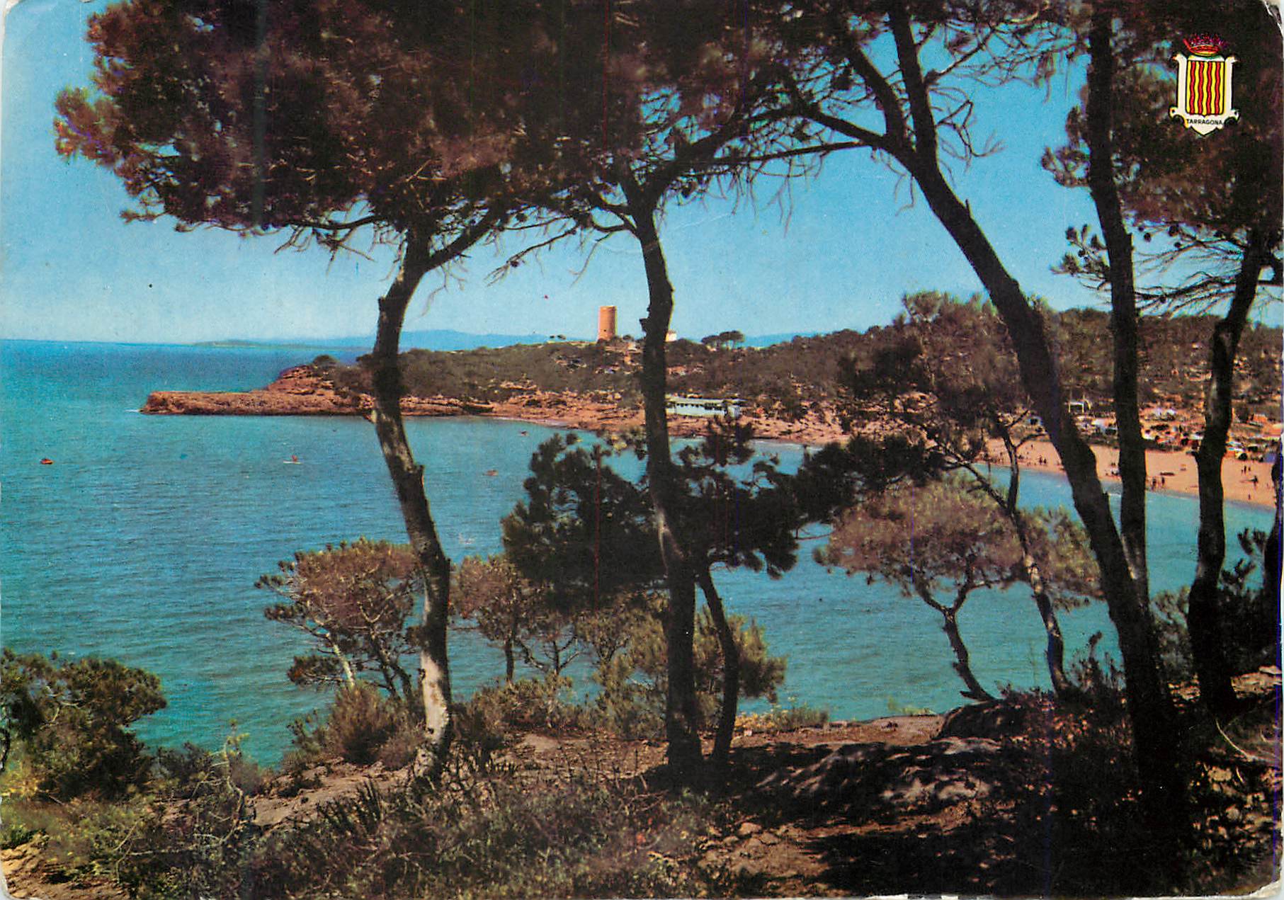 CPM Tarragona (Costa Dorada) Plage et Tour de la Mara