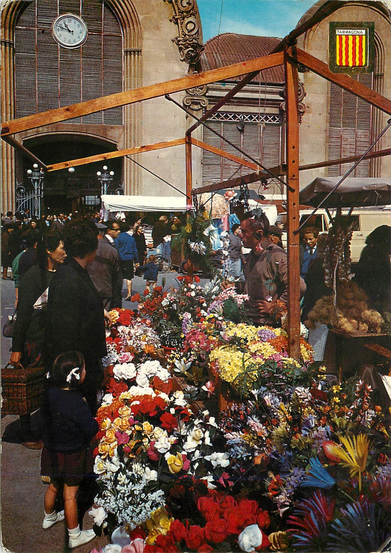 CPM Tarragona (Costa Dorada) Marche Fleurs