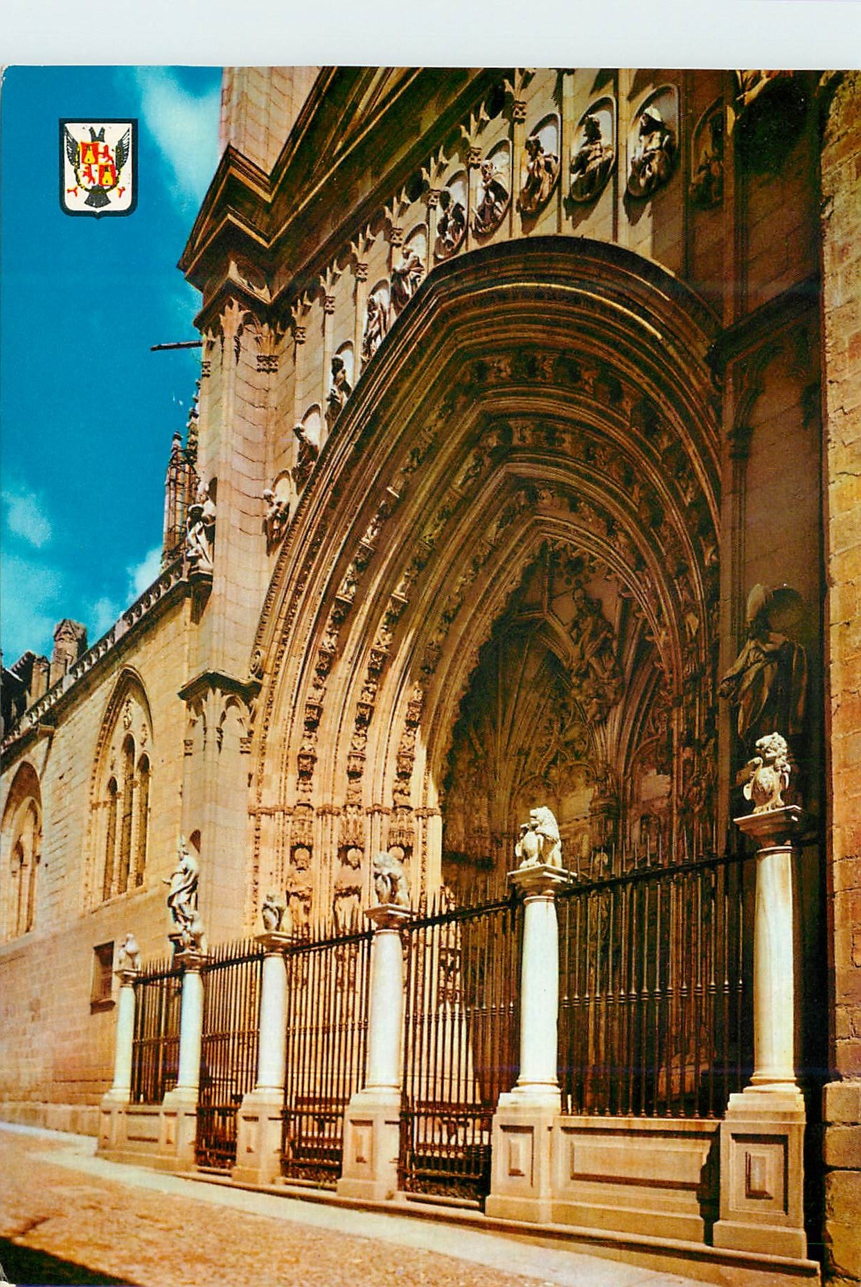 CPM Toledo Cathedrale Porte des Lions