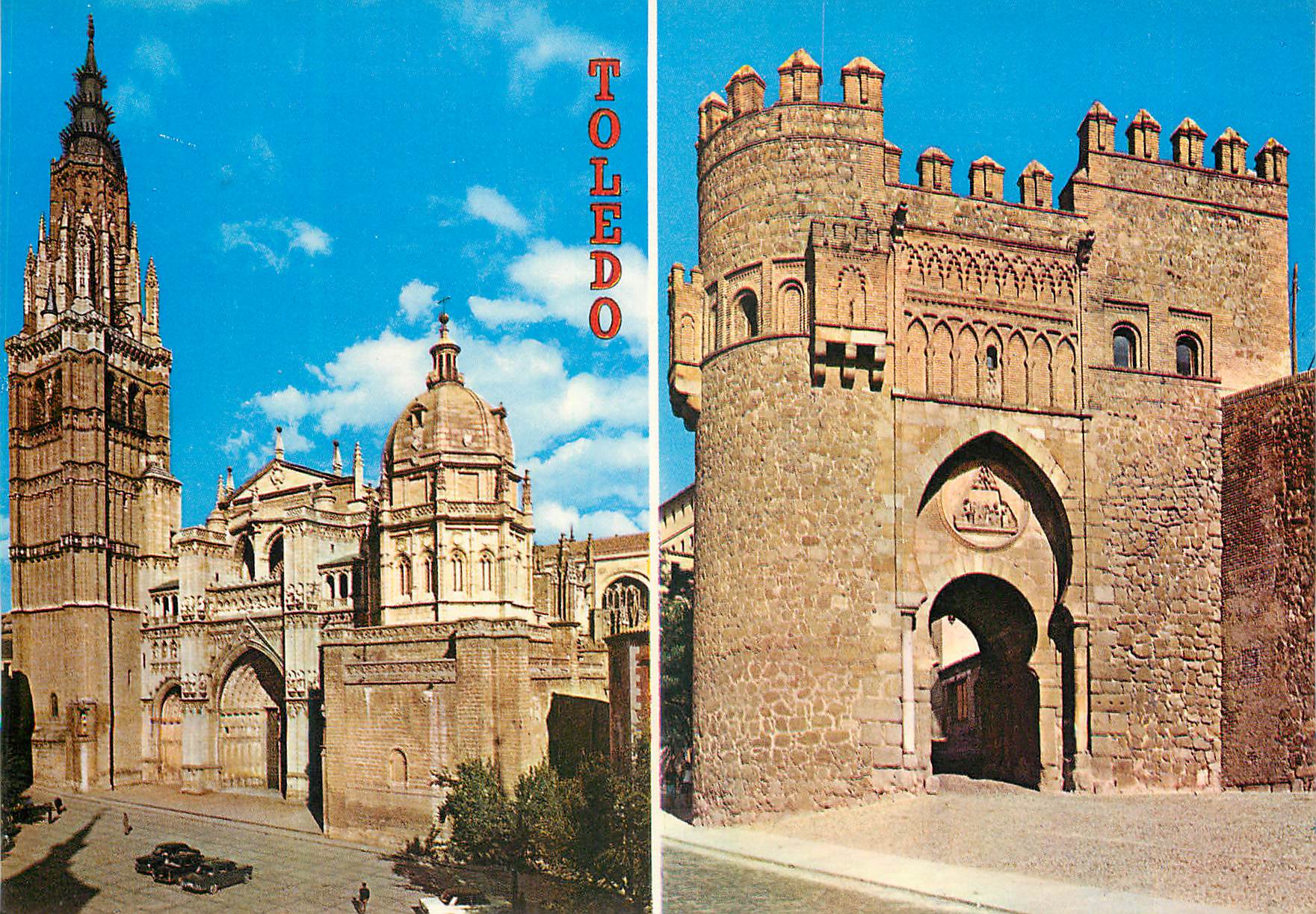 CPM Toledo La Cathedrale et la Puerta del Sol