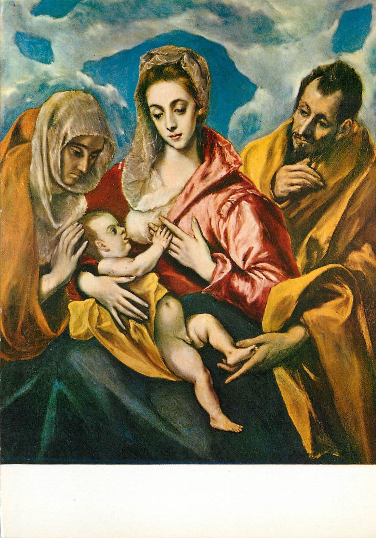 CPM Toledo Greco La Sainte Famille (Hopital de Tavera)