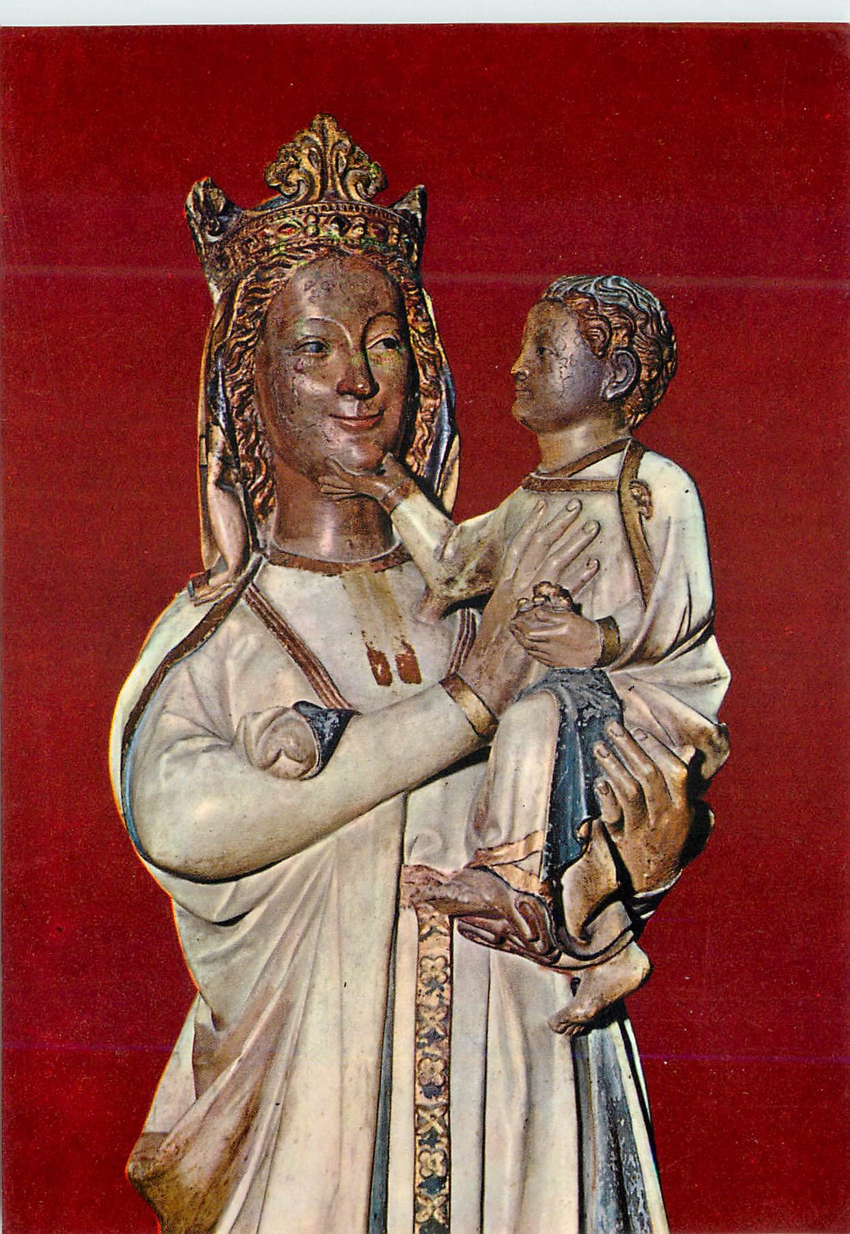 CPM Toledo Cathedrale La Vierge Blanche