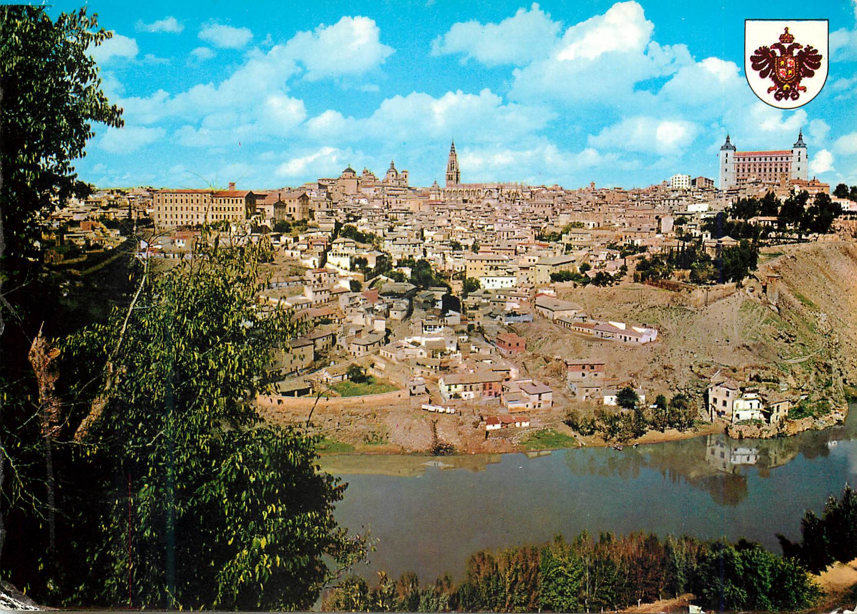CPM Toledo Vue generale et Pont d'Alcantara