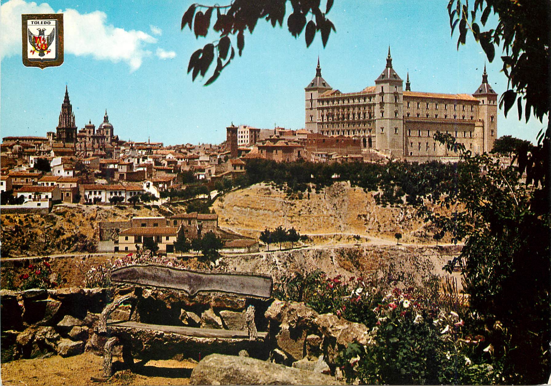 CPM Toledo Vue du Alcazar