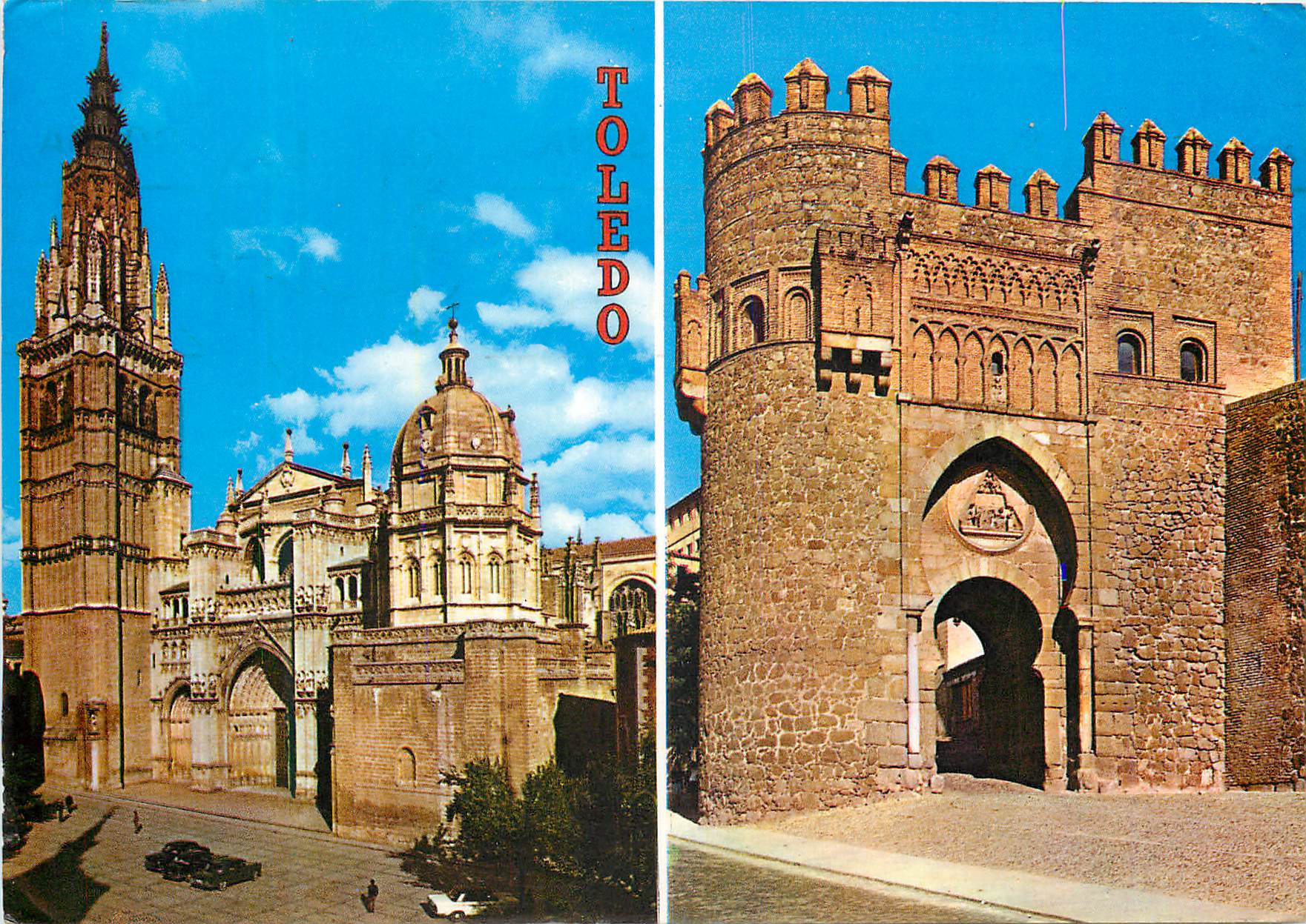 CPM Toledo La Cathedrale et la Puerta del Sol