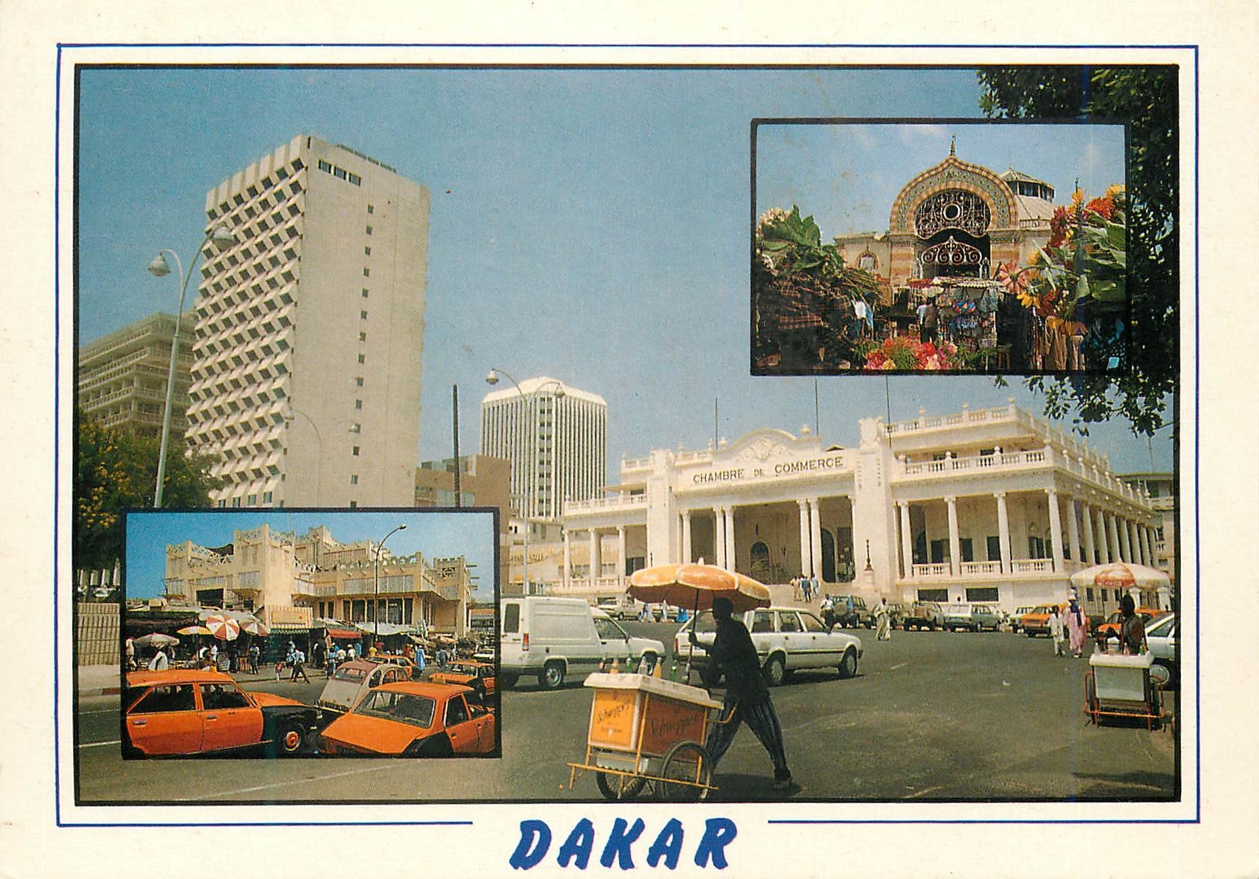 CPM Senegal Dakar La cite moderne a garde ses marches anciens