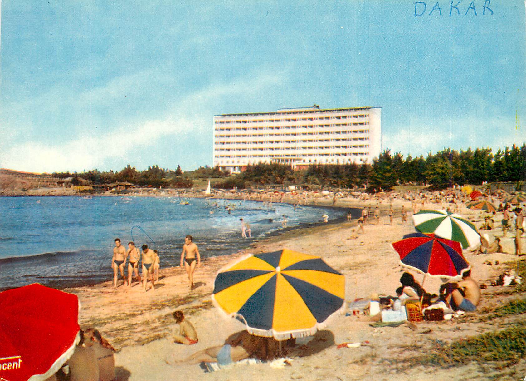 CPM Senegal Dakar La Plage et l'Hotel de N'Gor