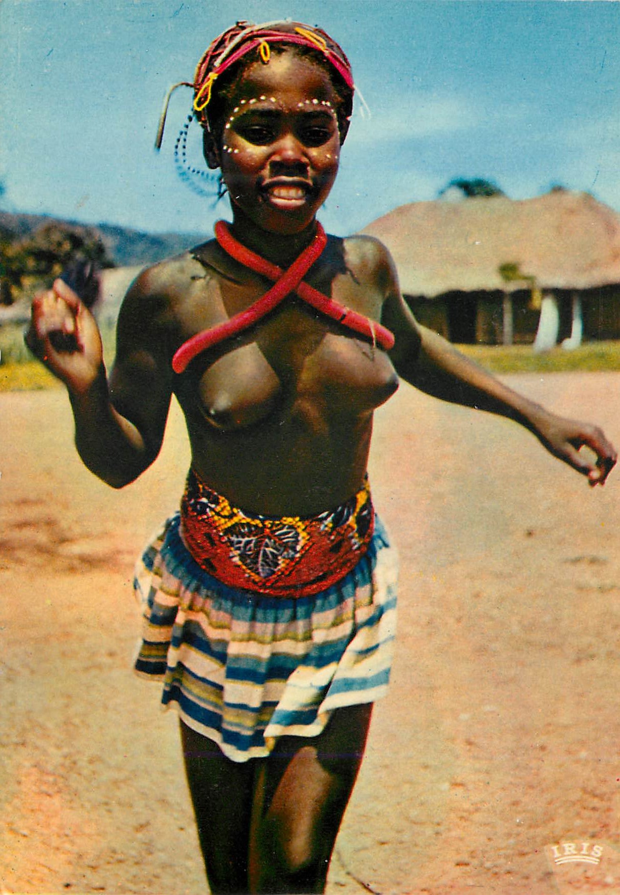 CPM Senegal Petite danseuse