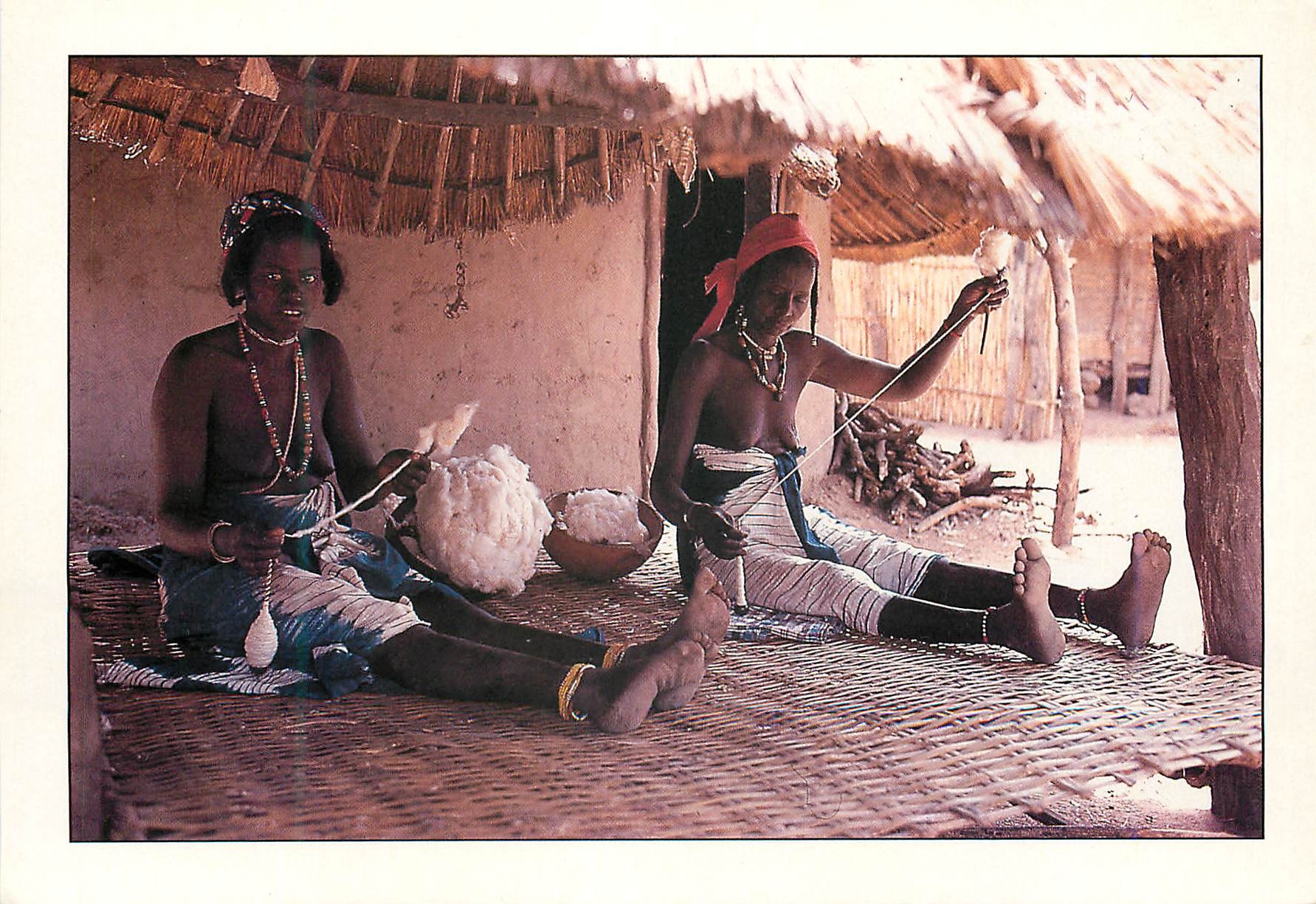CPM Senegal Les fileuses de coton