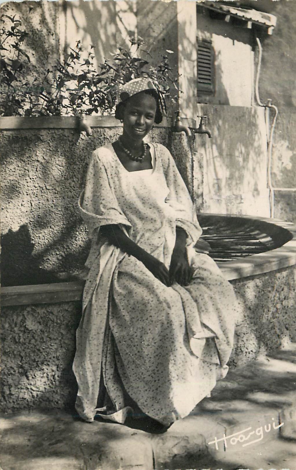 CPM Senegal Jeune Femme Peul
