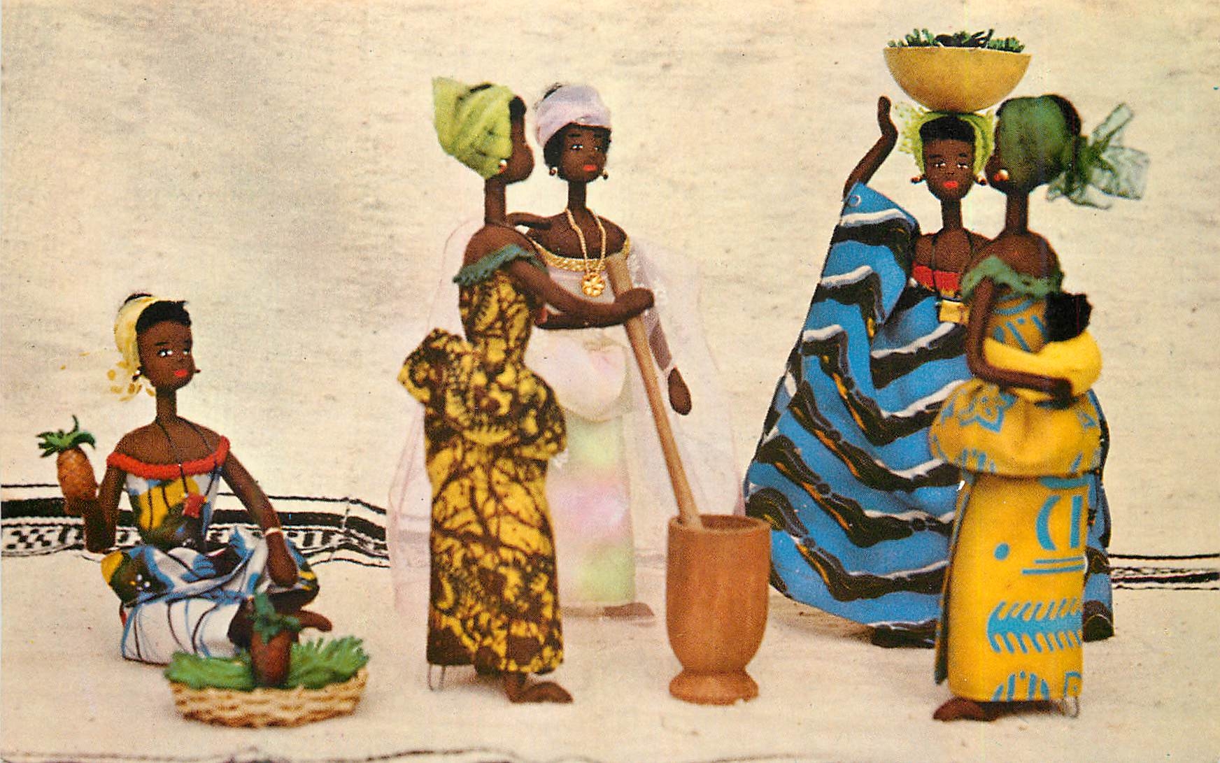 CPM Senegal Poupees