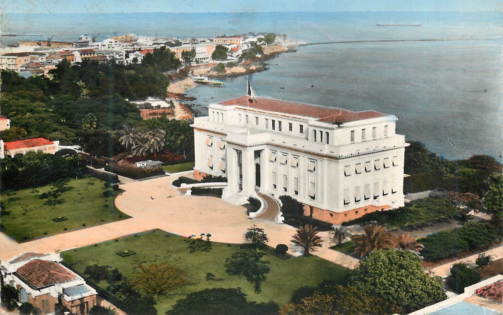 CPM Senegal Le Palais du Haut Commissaire et la Corniche
