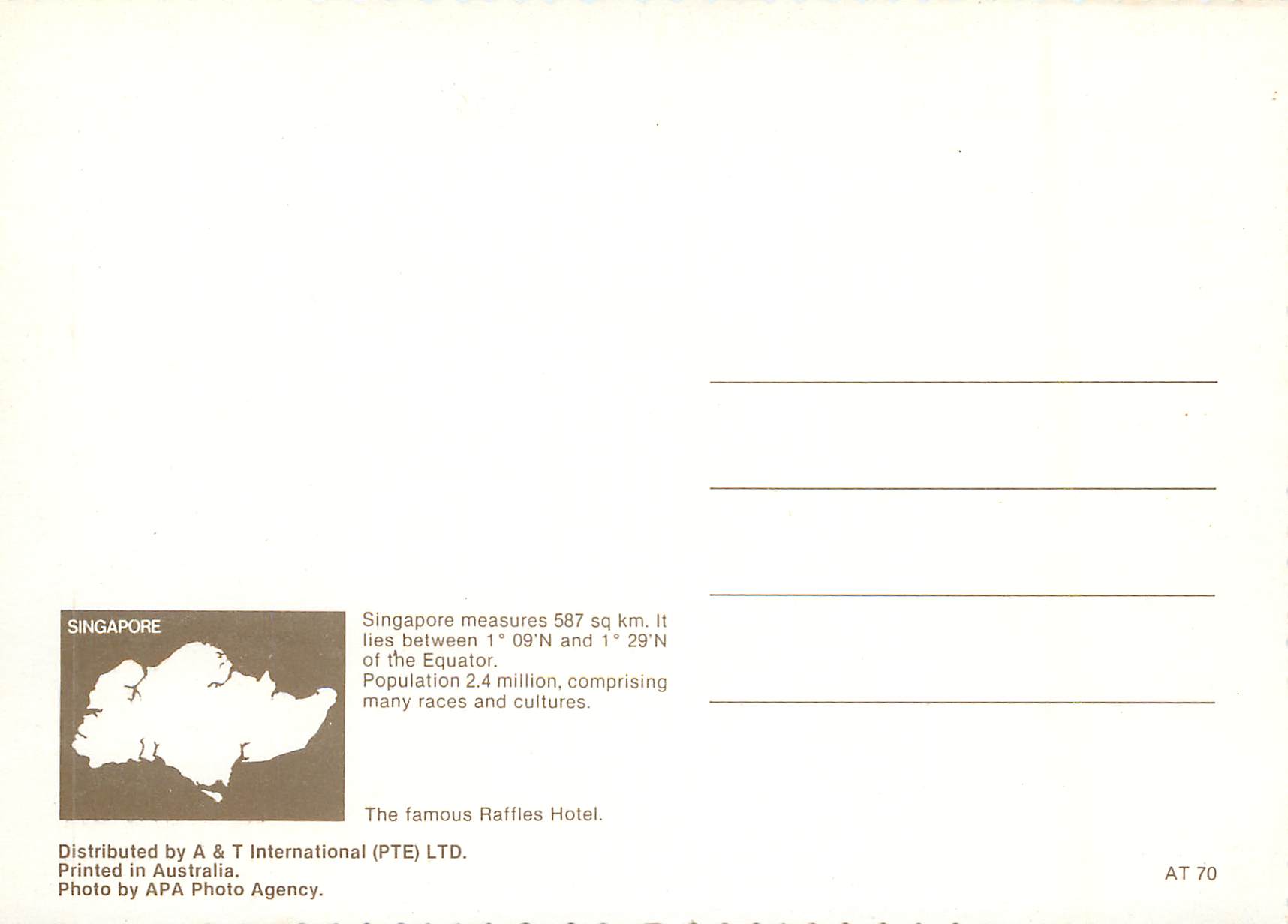 CPM Singapore — Rückseite
