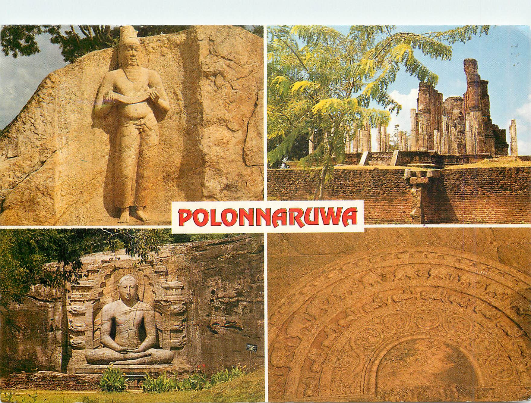 CPM Sri Lanka Ruins Polonnaruwa Statue of King Parakramabahu