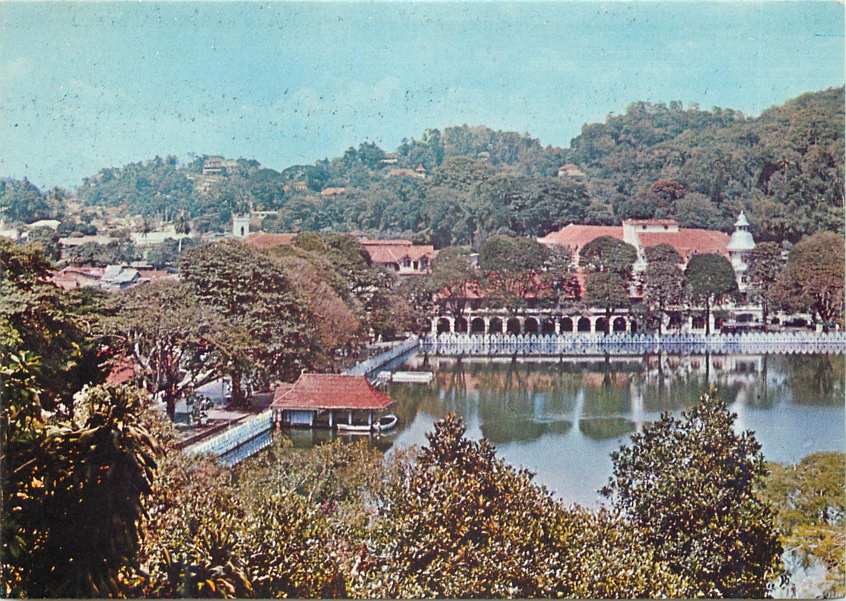 CPM Sri Lanka Hill top view of Kandy Lake