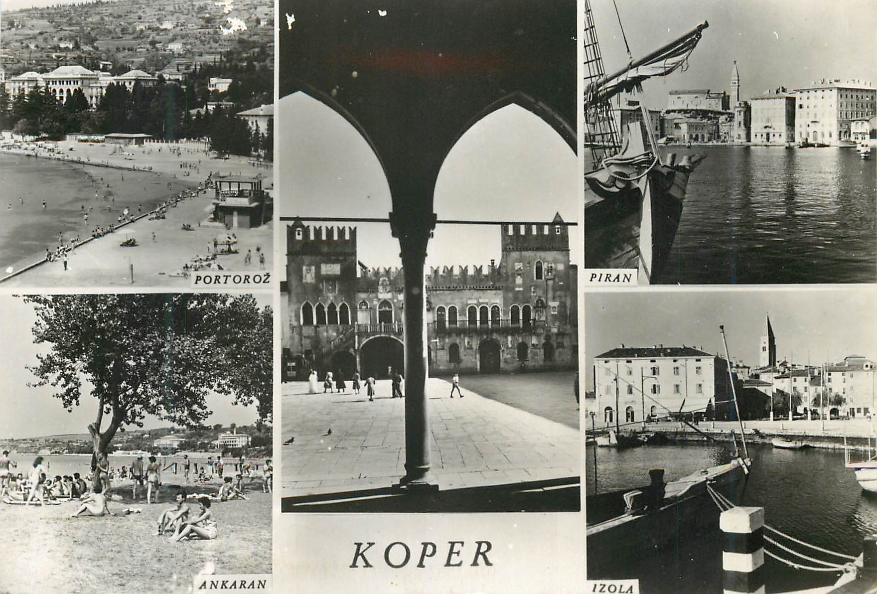 Koper — Portorož, Piran, Ankaran, Izola — publisher PUTNIK ZAGREB