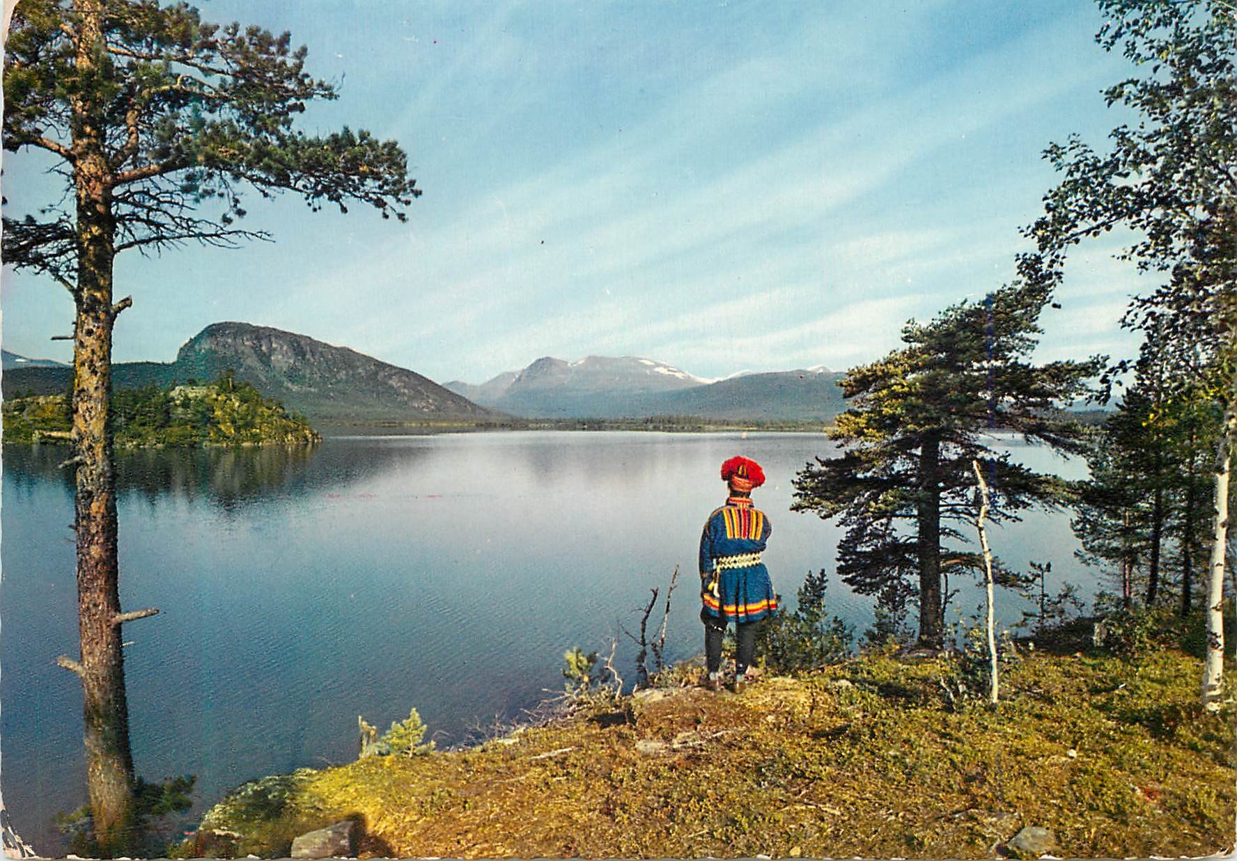 CPM Same vid fjallsjo Lapp by a mountain lake