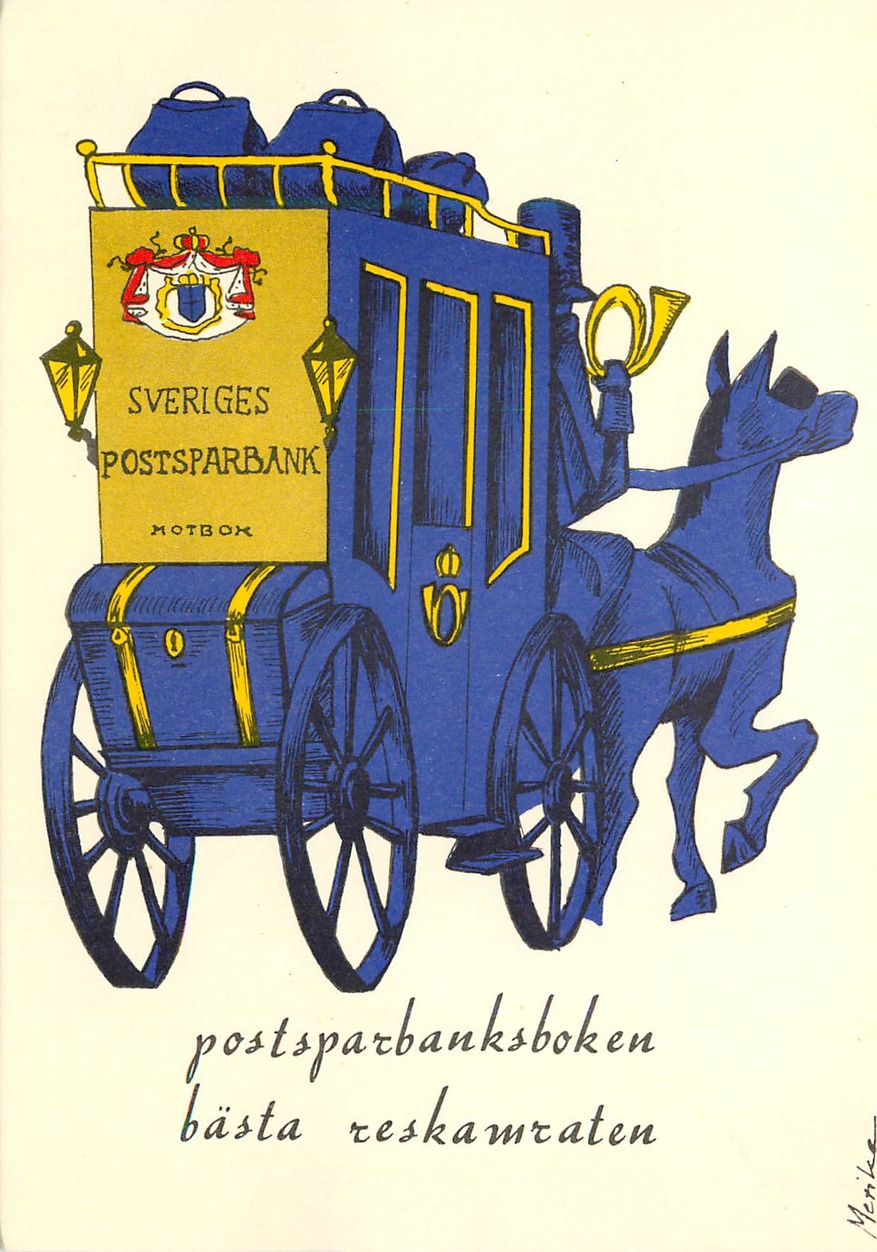 CPM Spar pa den res med den Postsparbank