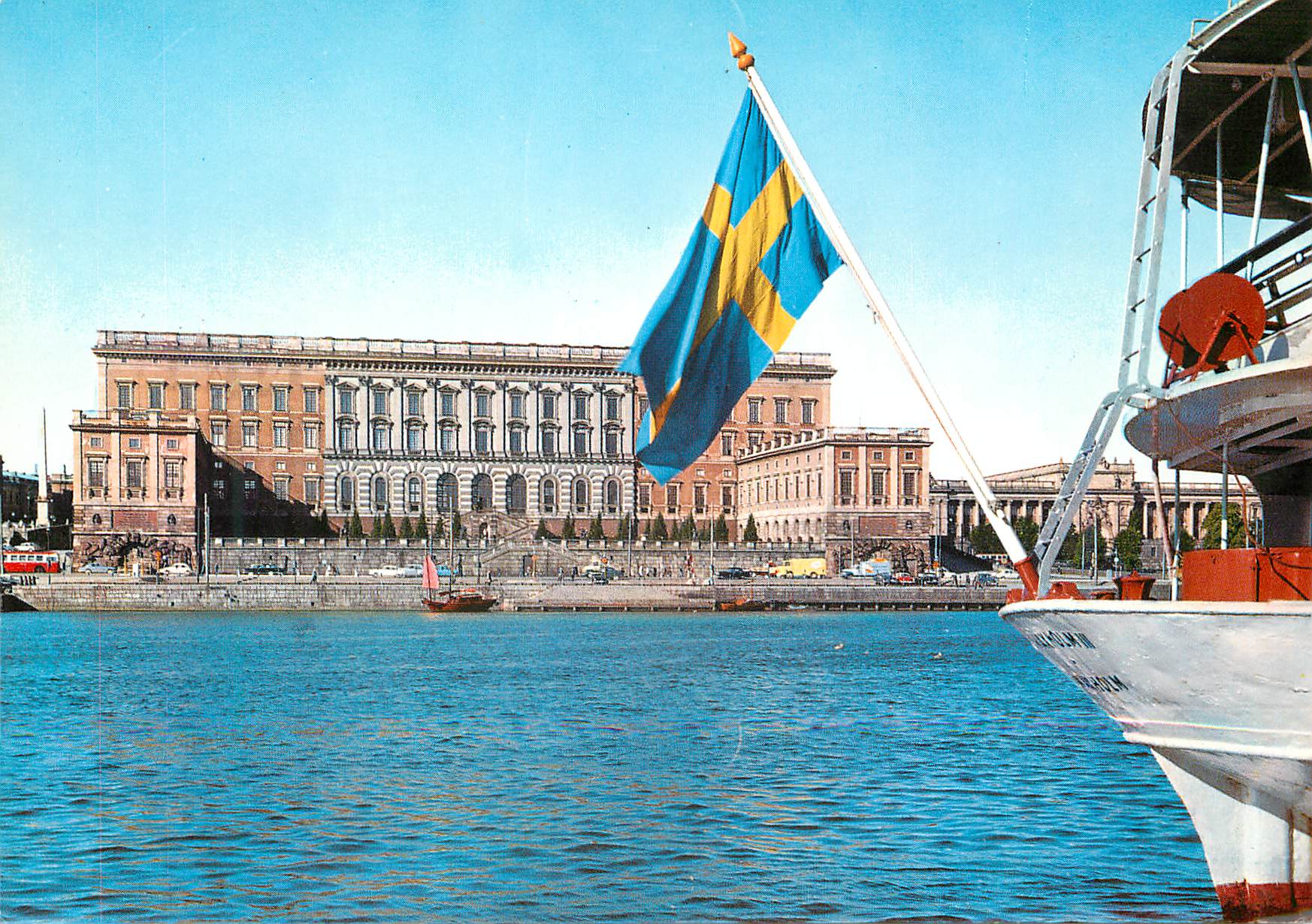 CPM Stockholm Kungl Slottet Bateau