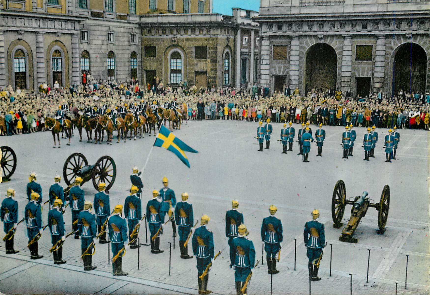 CPM Stockholm Kungl Slottel Vaktavlosningen Militaria