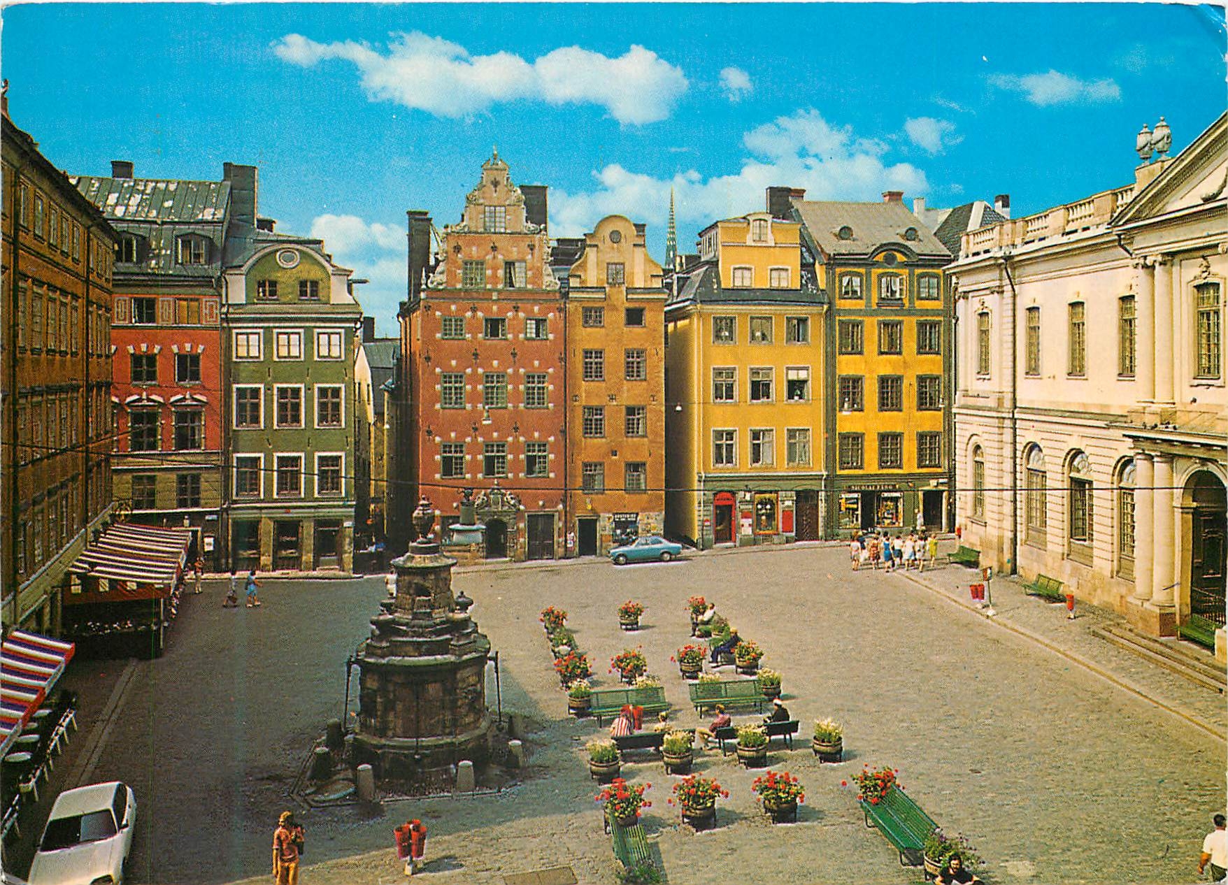 CPM Stockholm Stortorget dans la cite ancienne