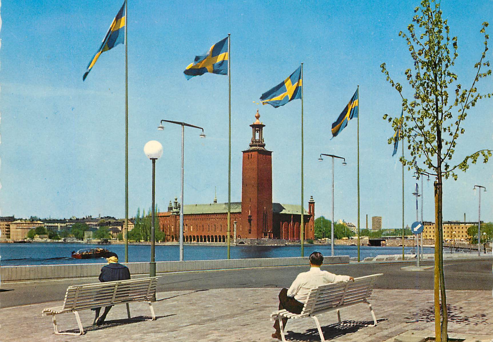 CPM Stockholm The Townhall from Riddarholmen