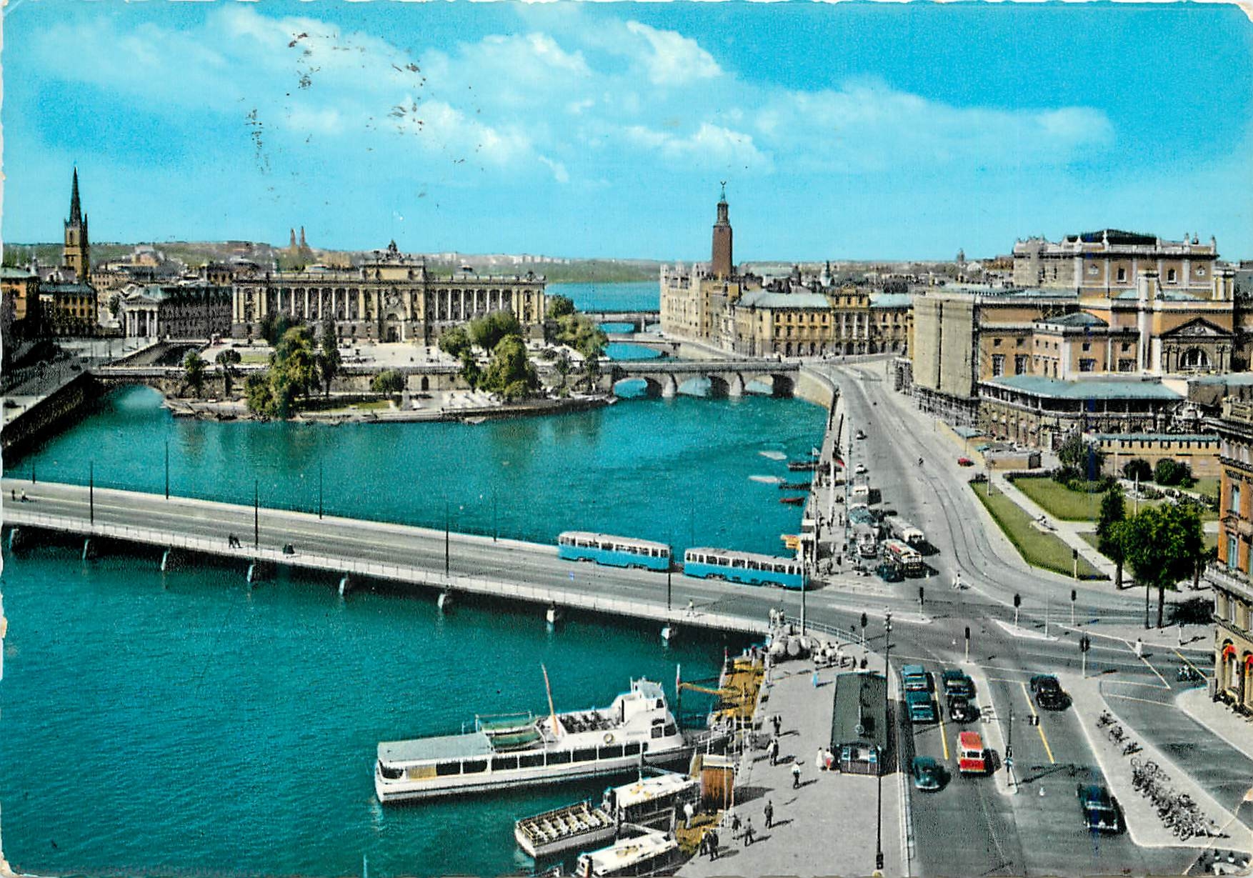 CPM Stockholm Strommen Riksdagshuset och Operan